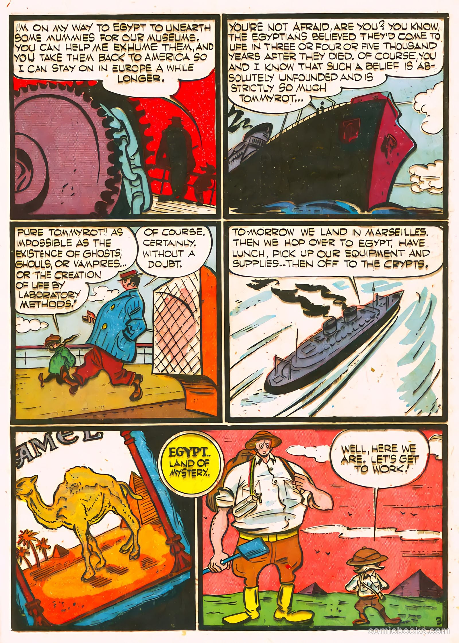Frankenstein #3 (1946) — page 28 of 44