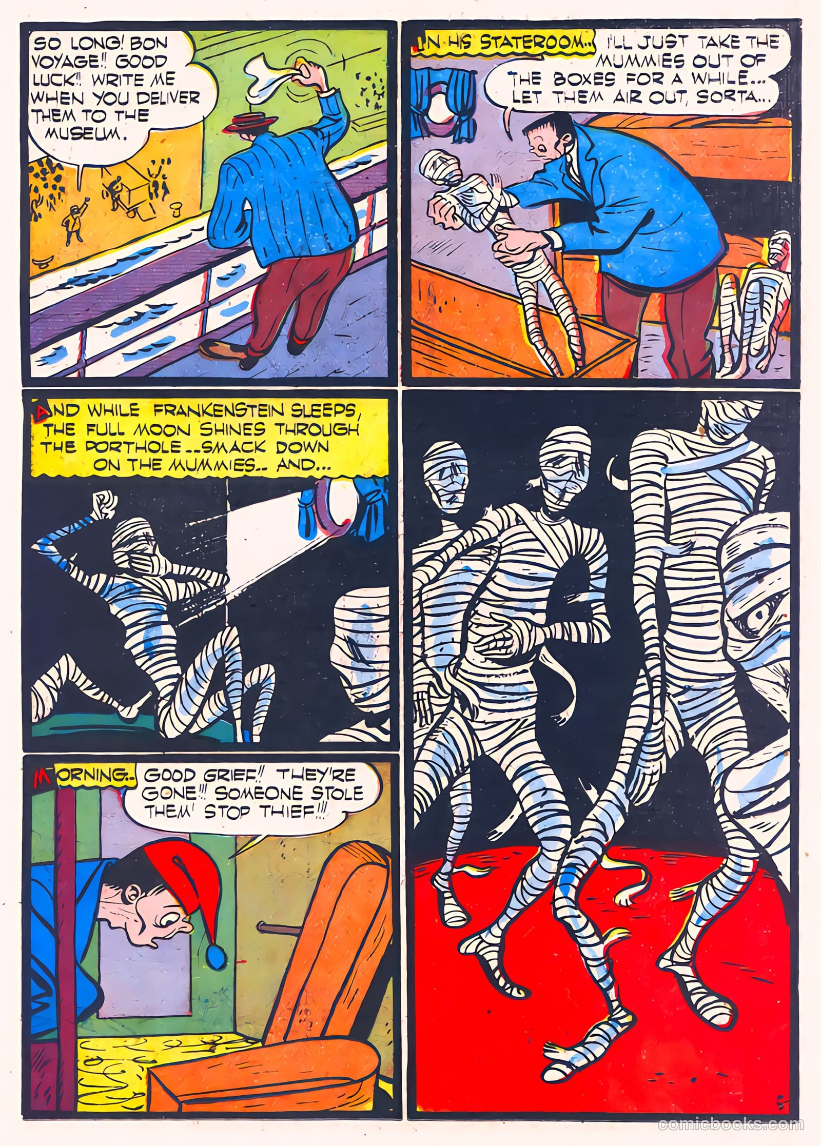 Frankenstein #3 (1946) — page 30 of 44