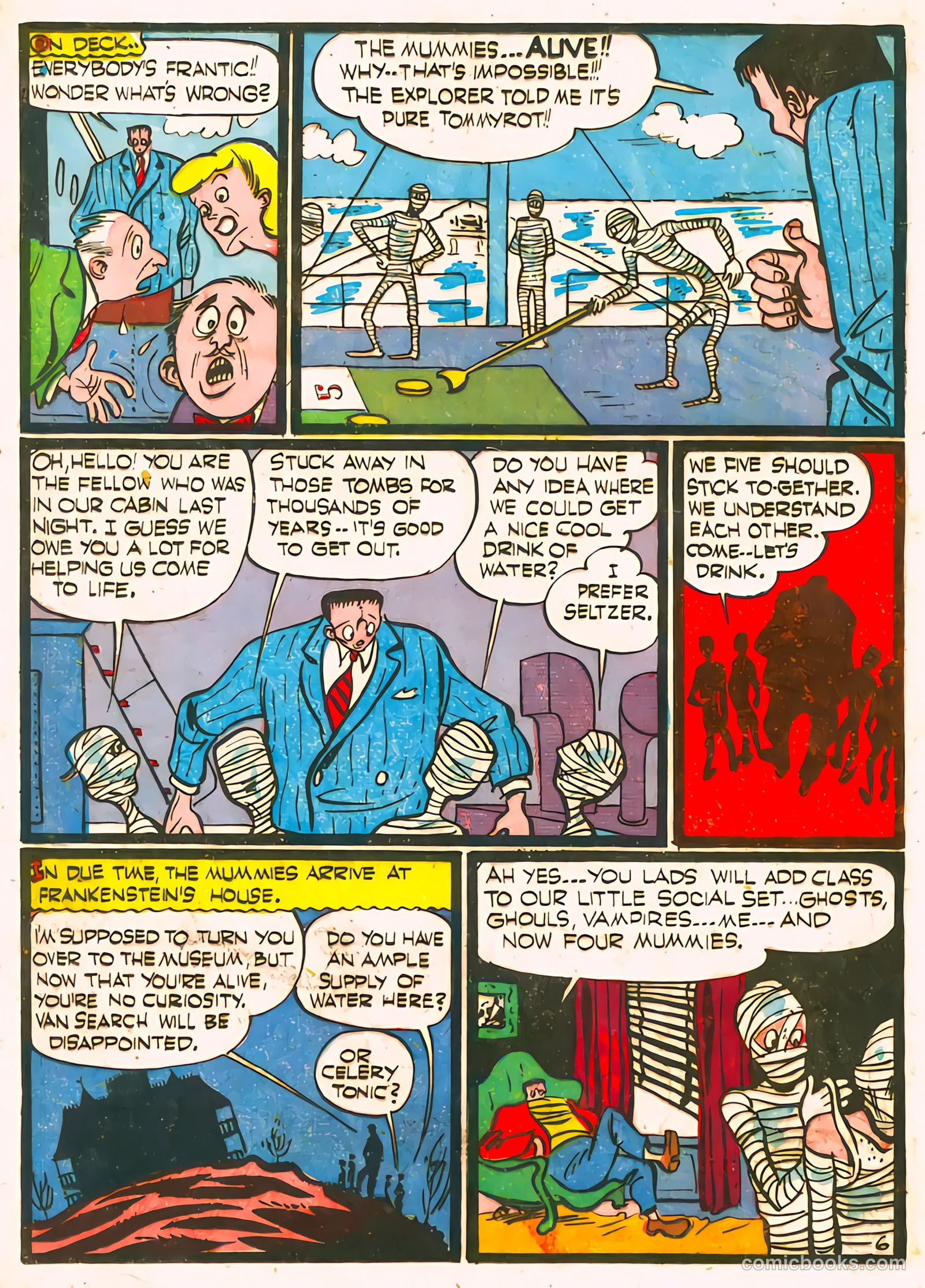 Frankenstein #3 (1946) — page 31 of 44