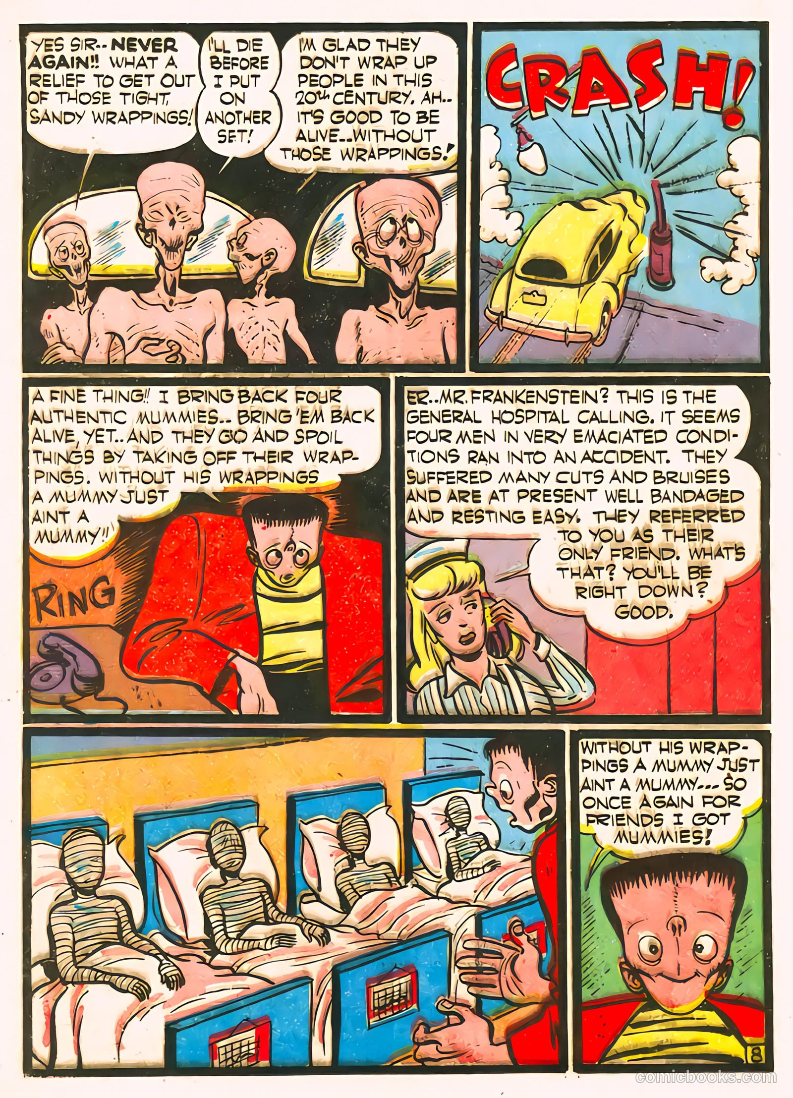 Frankenstein #3 (1946) — page 33 of 44