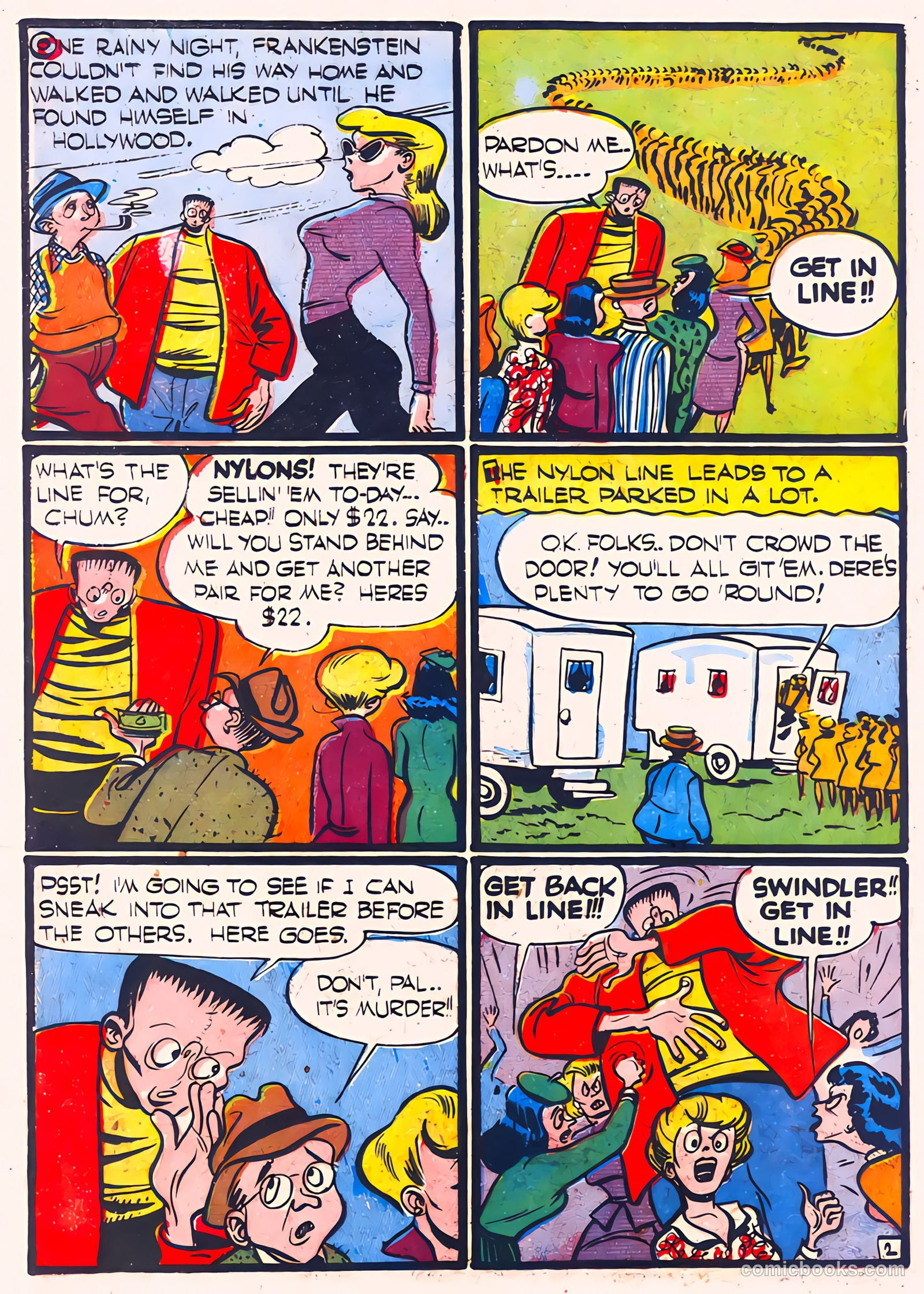 Frankenstein #3 (1946) — page 35 of 44