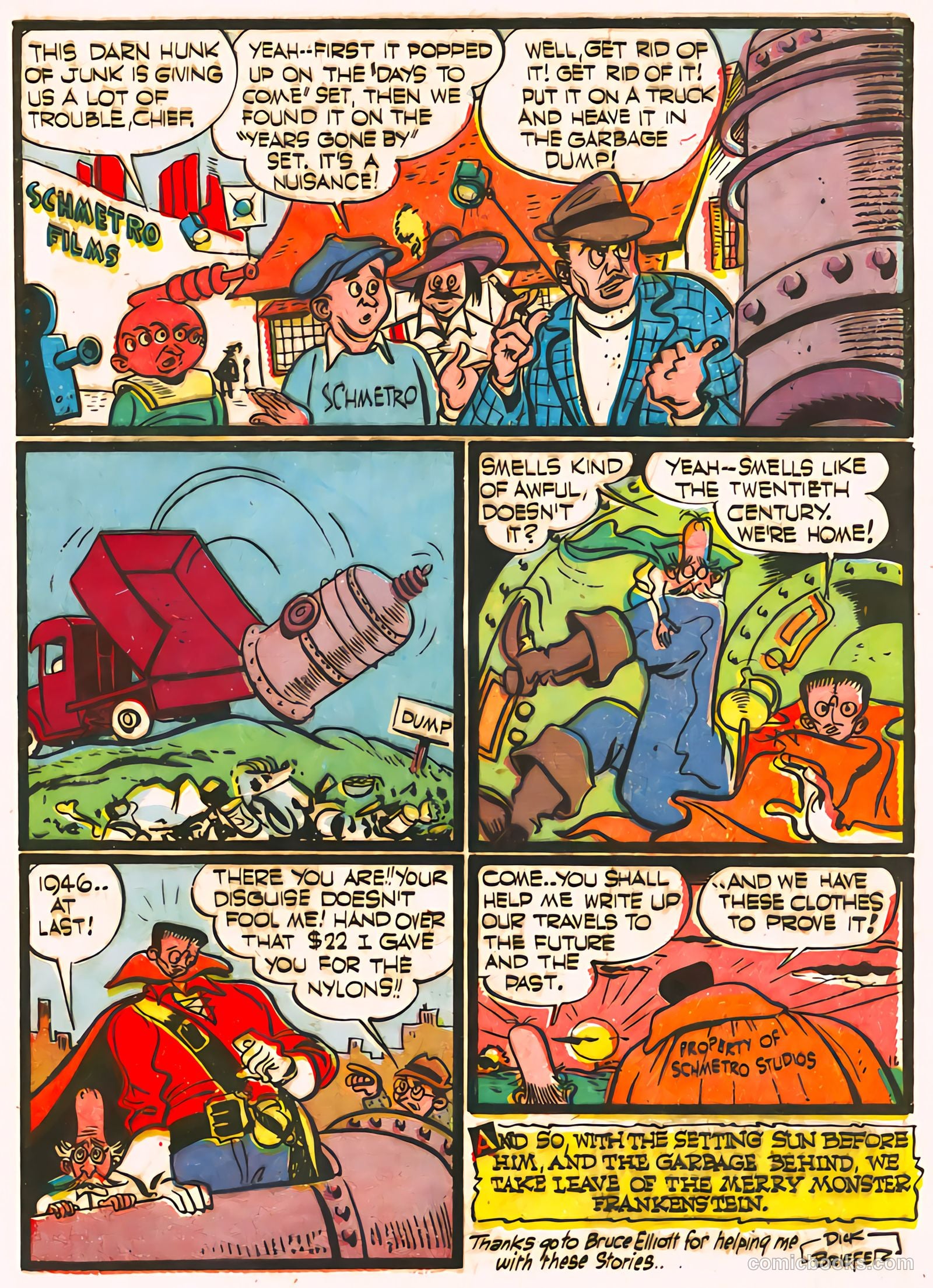 Frankenstein #3 (1946) — page 44 of 44