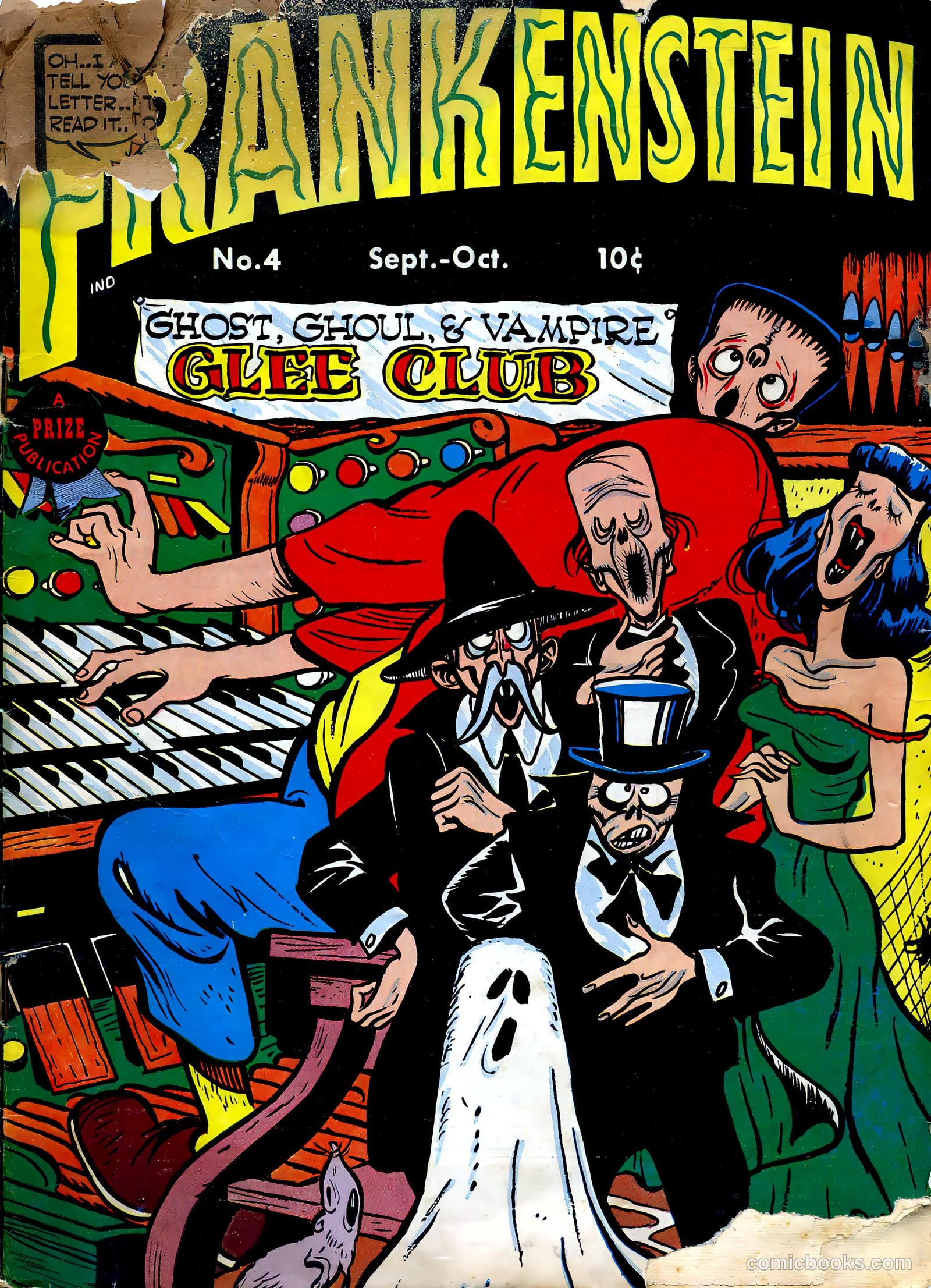 Frankenstein #4 (1946) — page 2 of 53