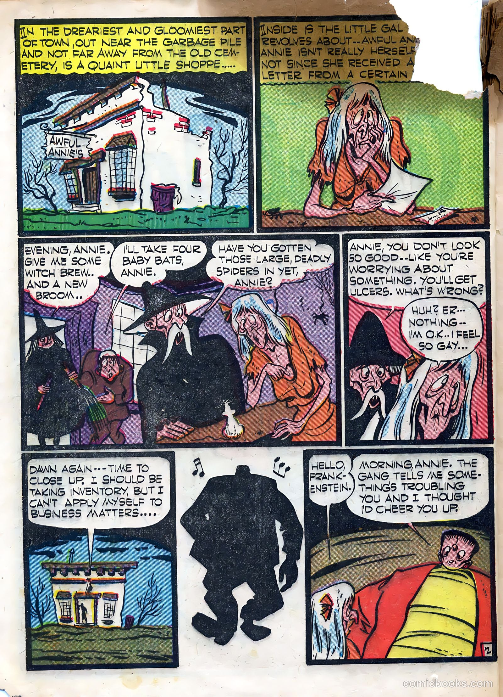 Frankenstein #4 (1946) — page 5 of 53