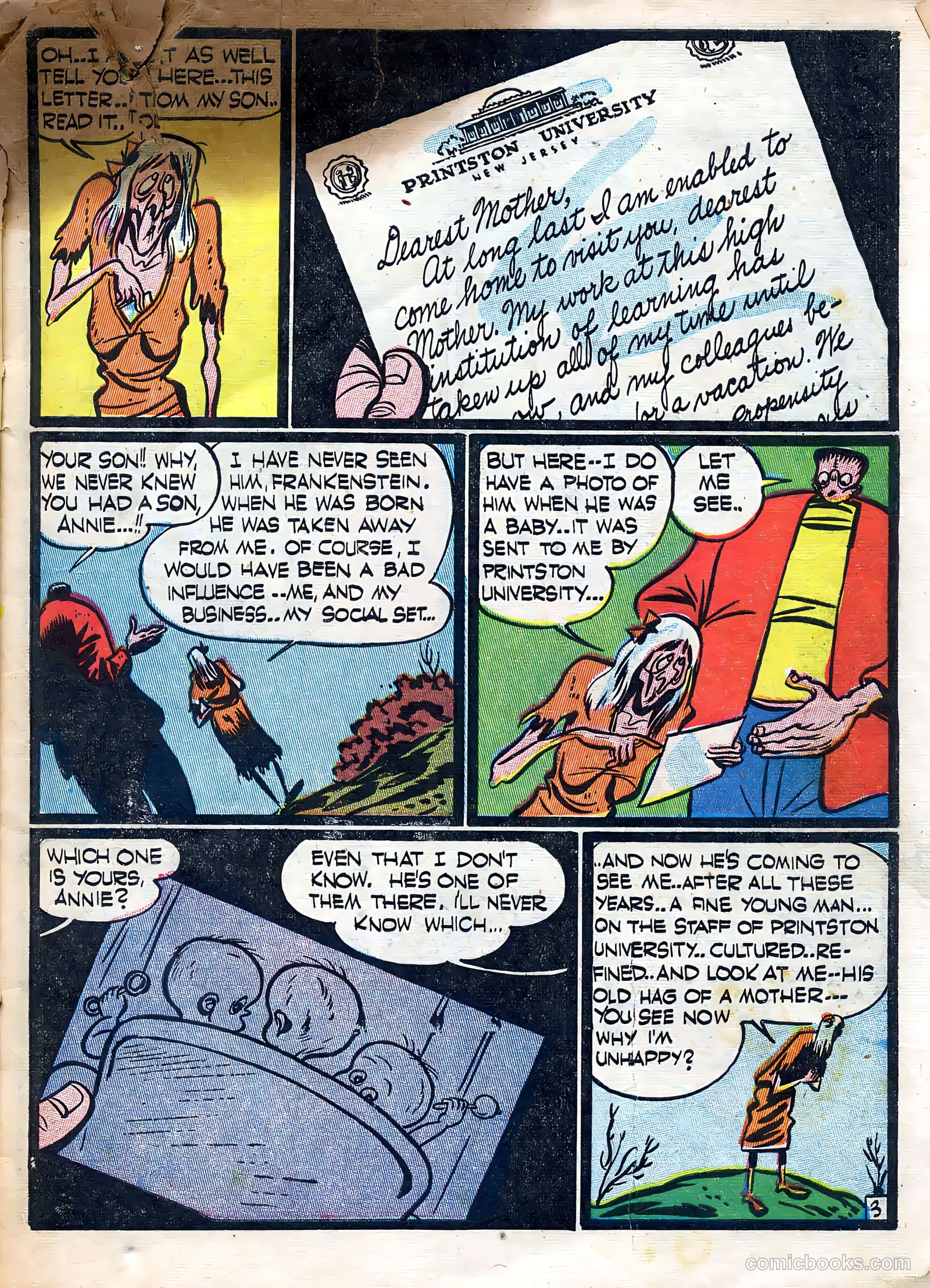 Frankenstein #4 (1946) — page 6 of 53