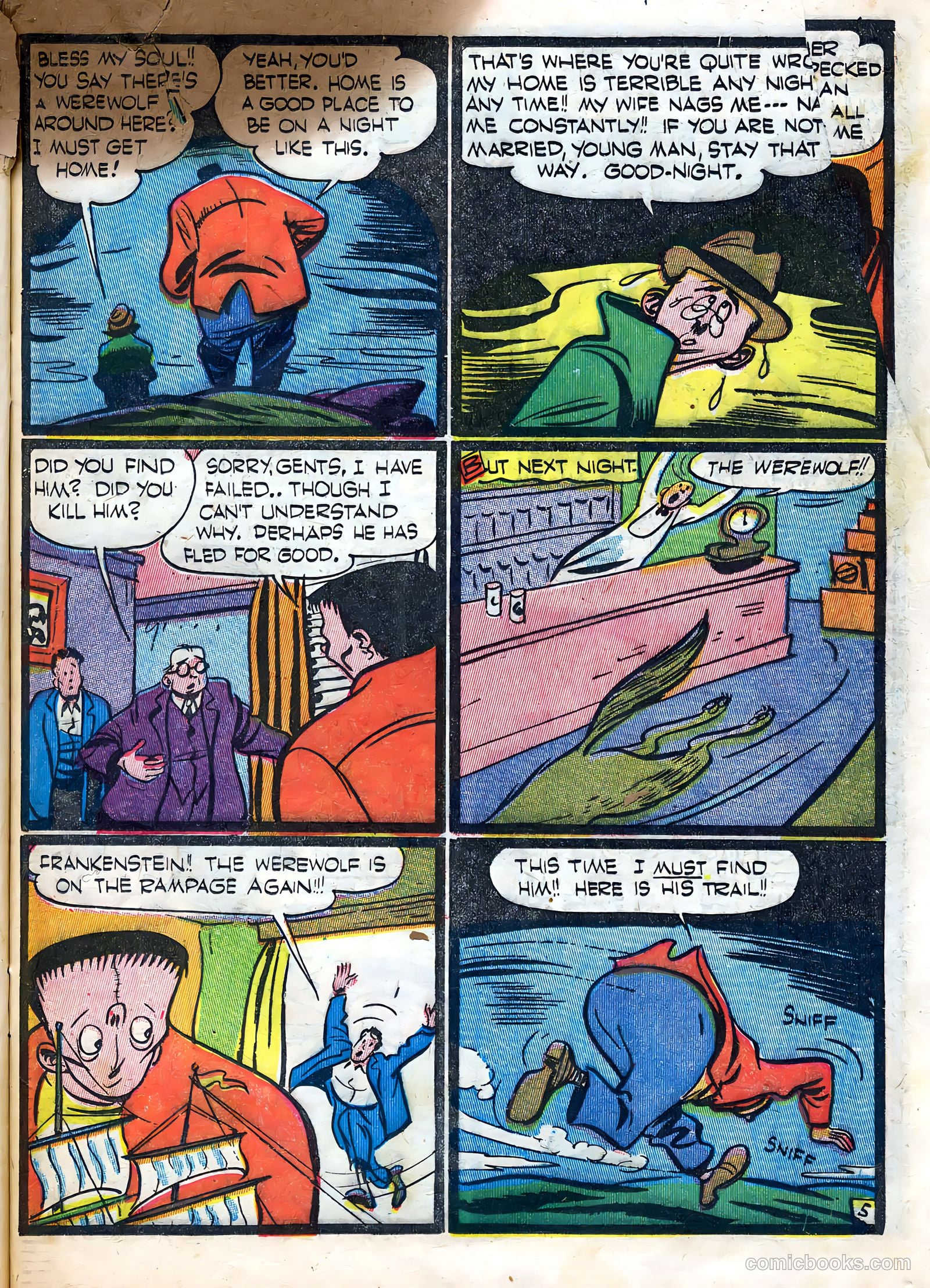 Frankenstein #4 (1946) — page 18 of 53