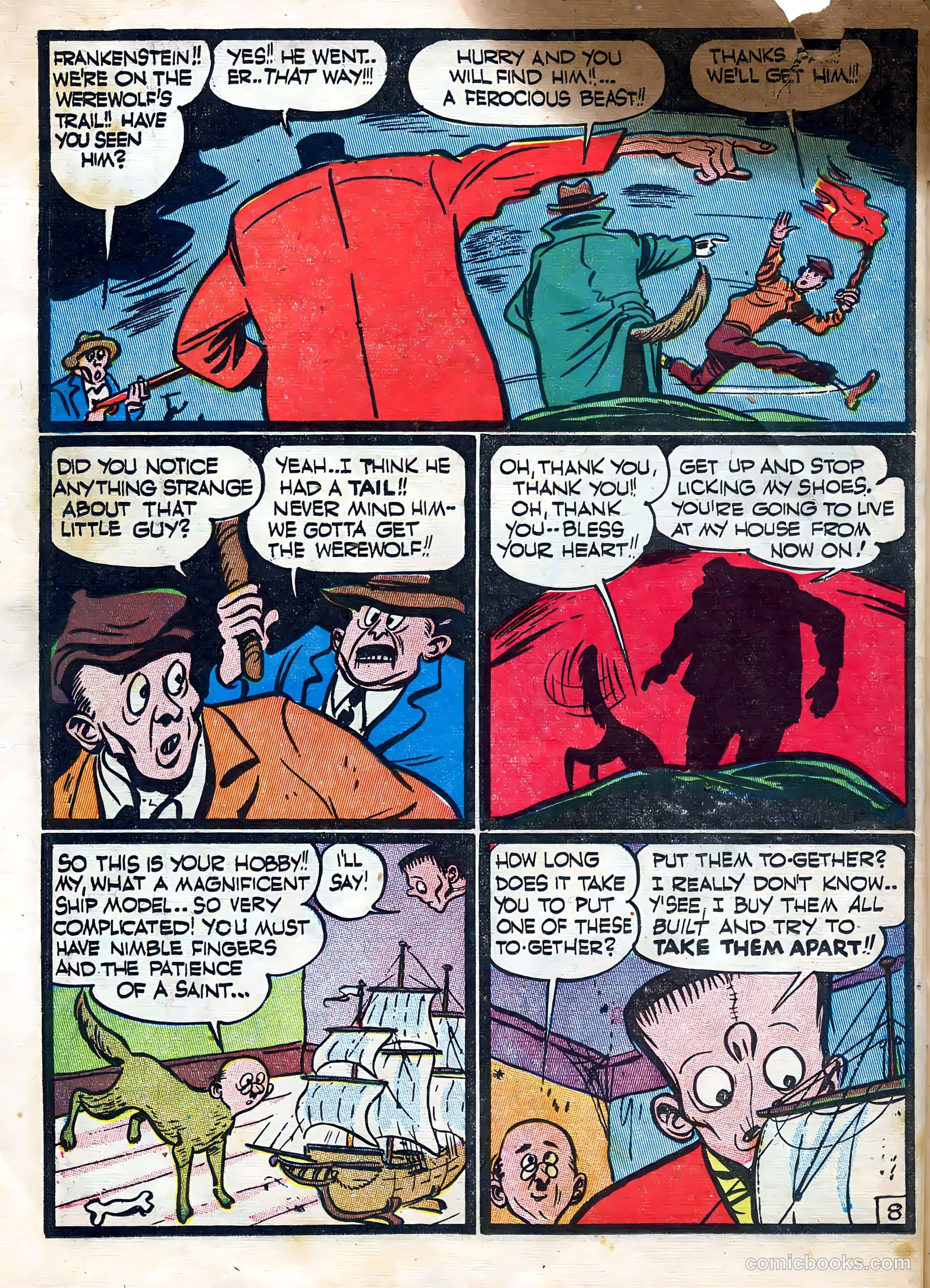 Frankenstein #4 (1946) — page 21 of 53