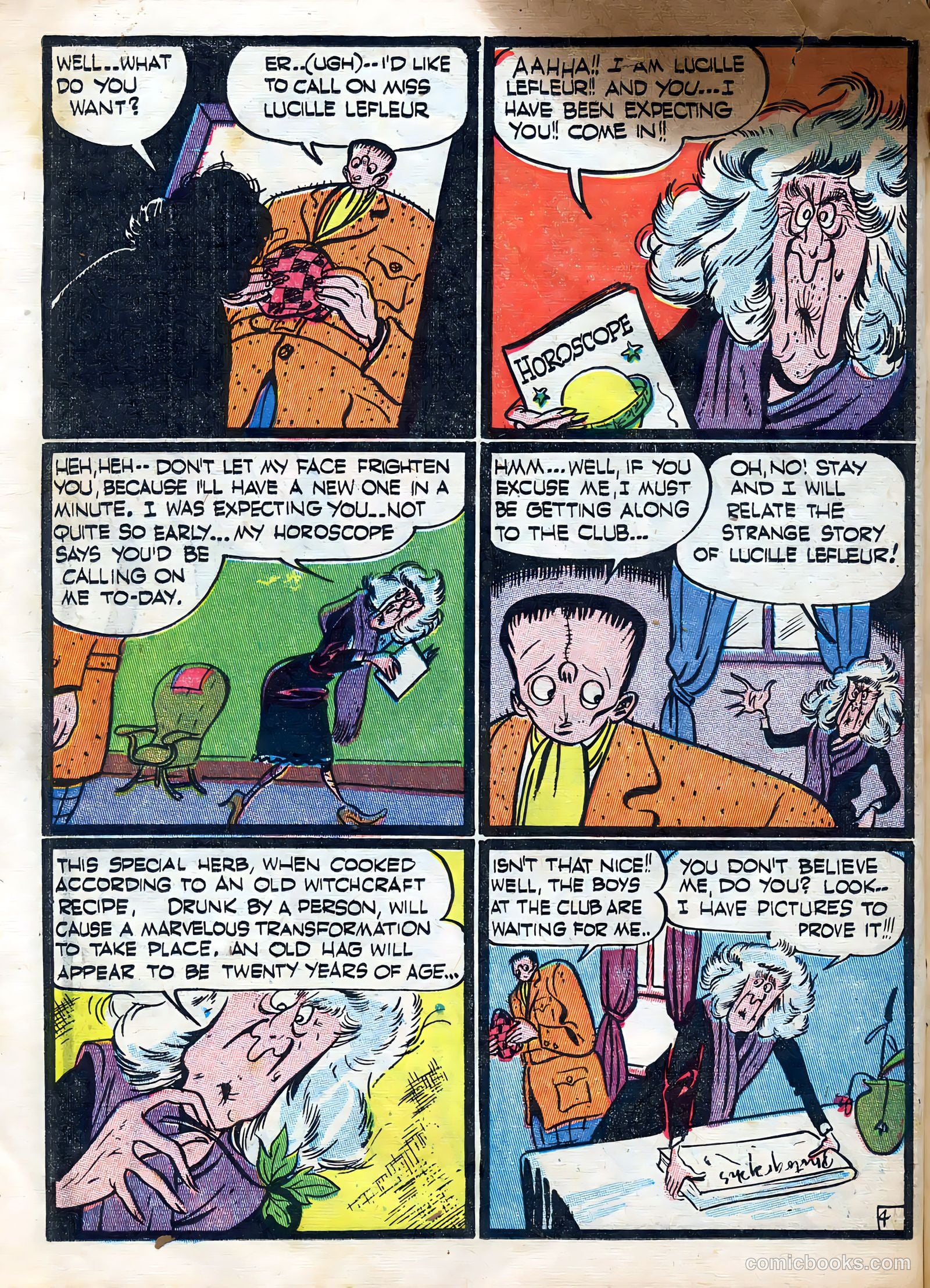 Frankenstein #4 (1946) — page 25 of 53