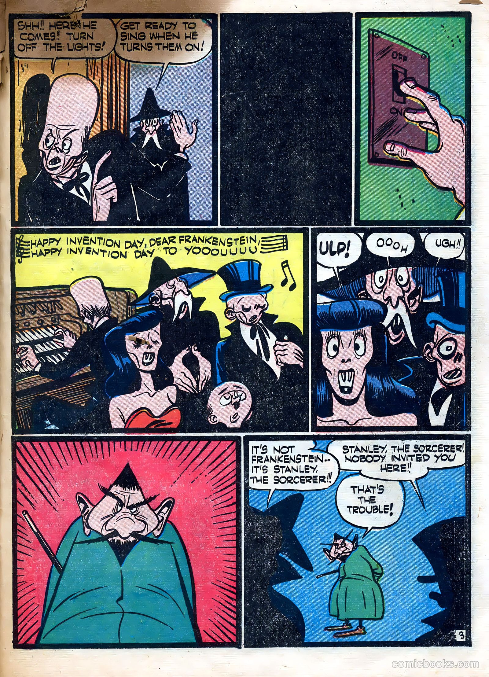 Frankenstein #4 (1946) — page 36 of 53