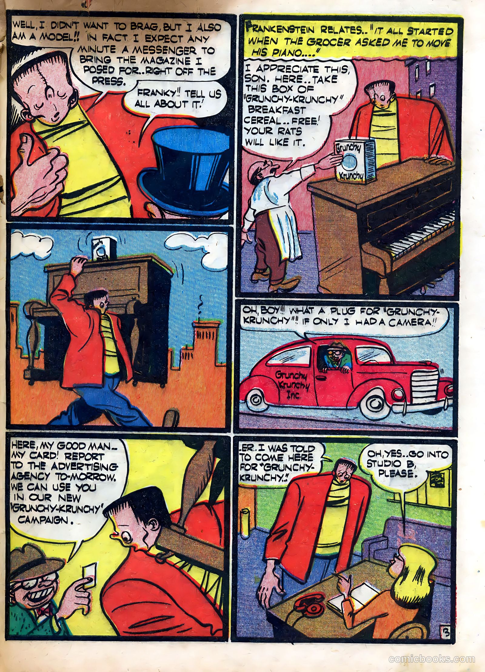 Frankenstein #4 (1946) — page 44 of 53