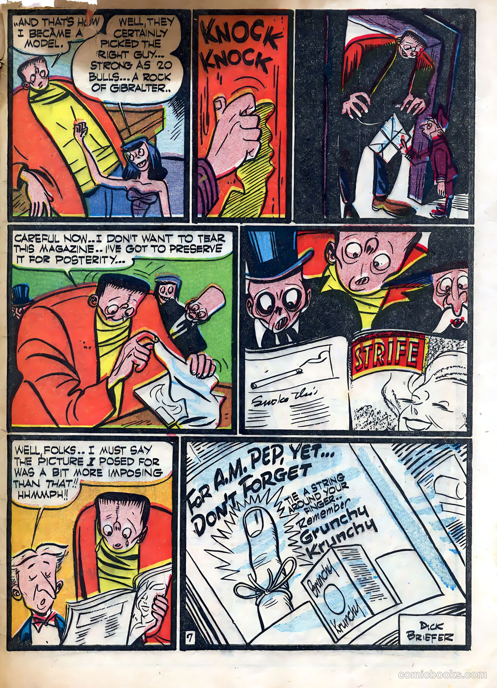 Frankenstein #4 (1946) — page 48 of 53