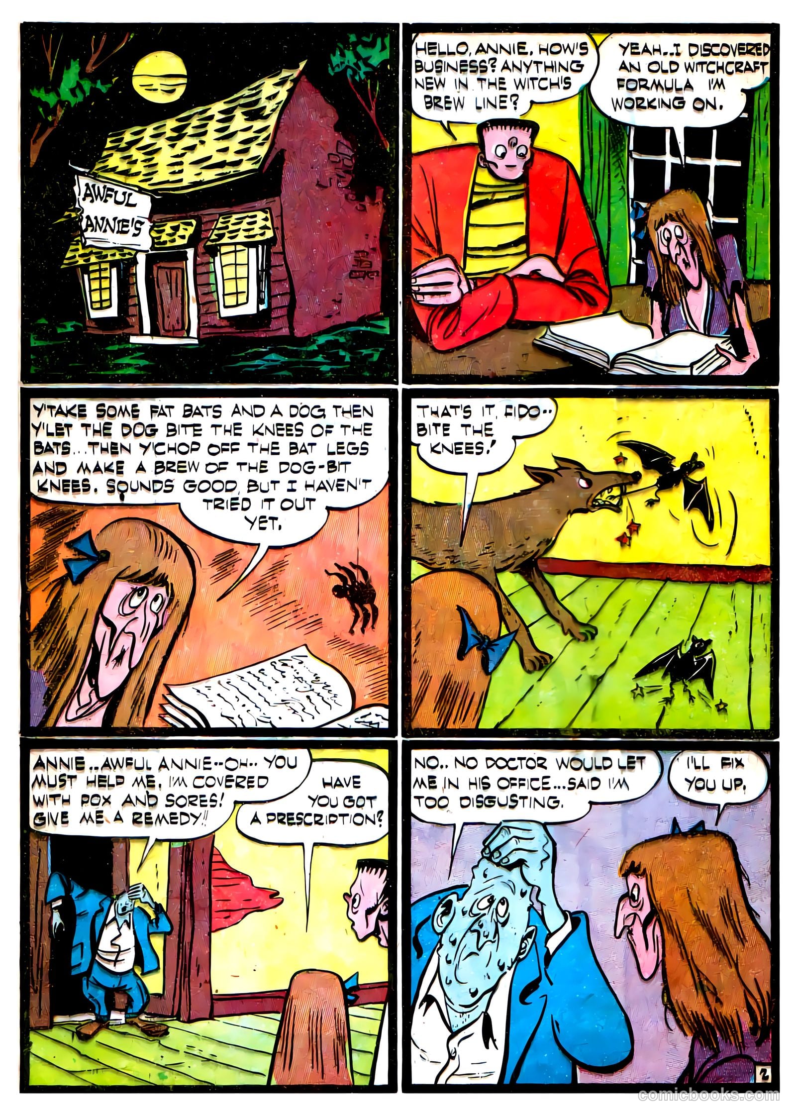Frankenstein #5 (1946) — page 3 of 44