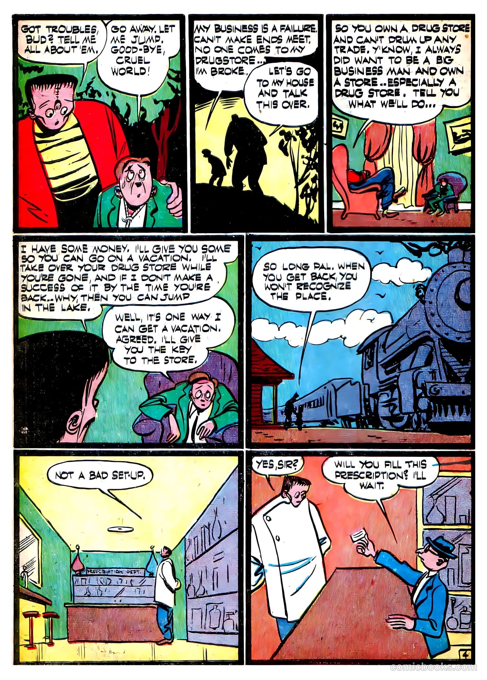 Frankenstein #5 (1946) — page 5 of 44