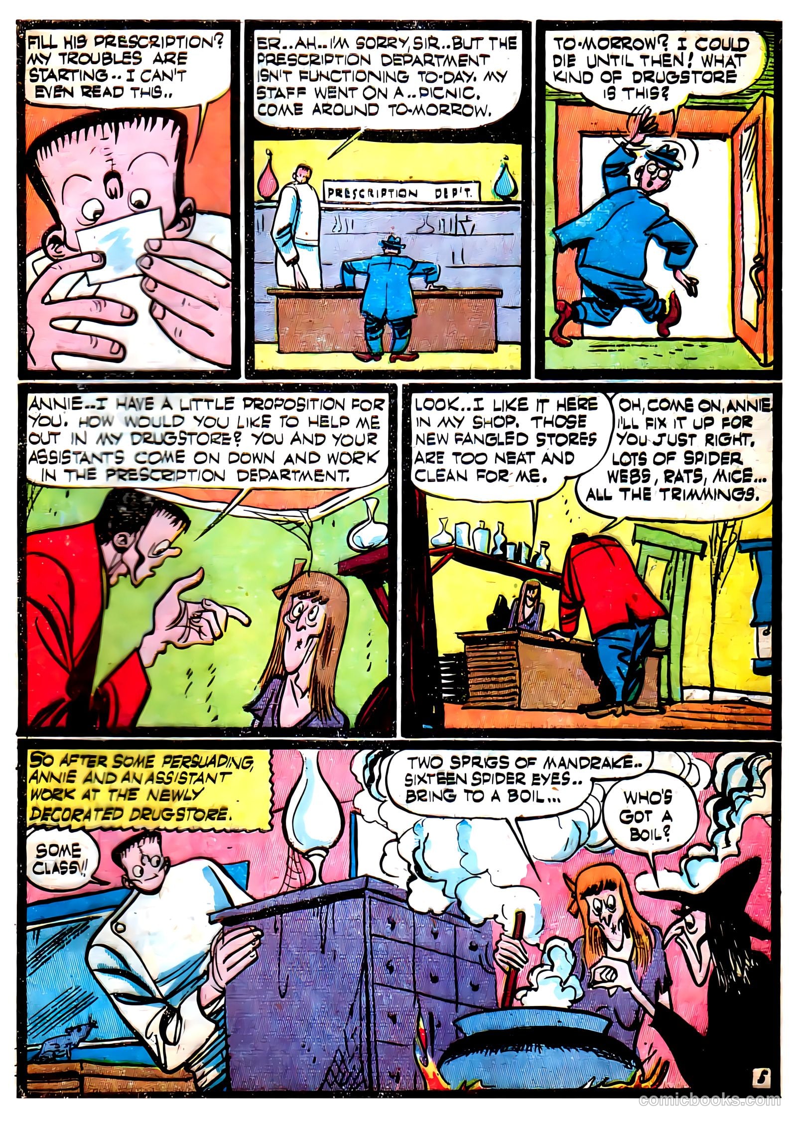 Frankenstein #5 (1946) — page 6 of 44