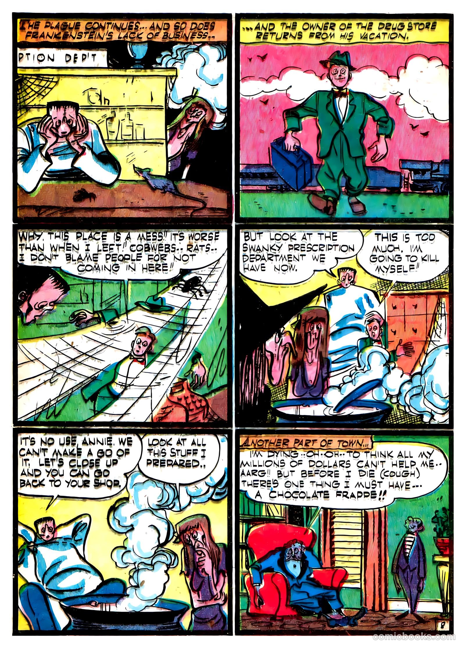 Frankenstein #5 (1946) — page 9 of 44