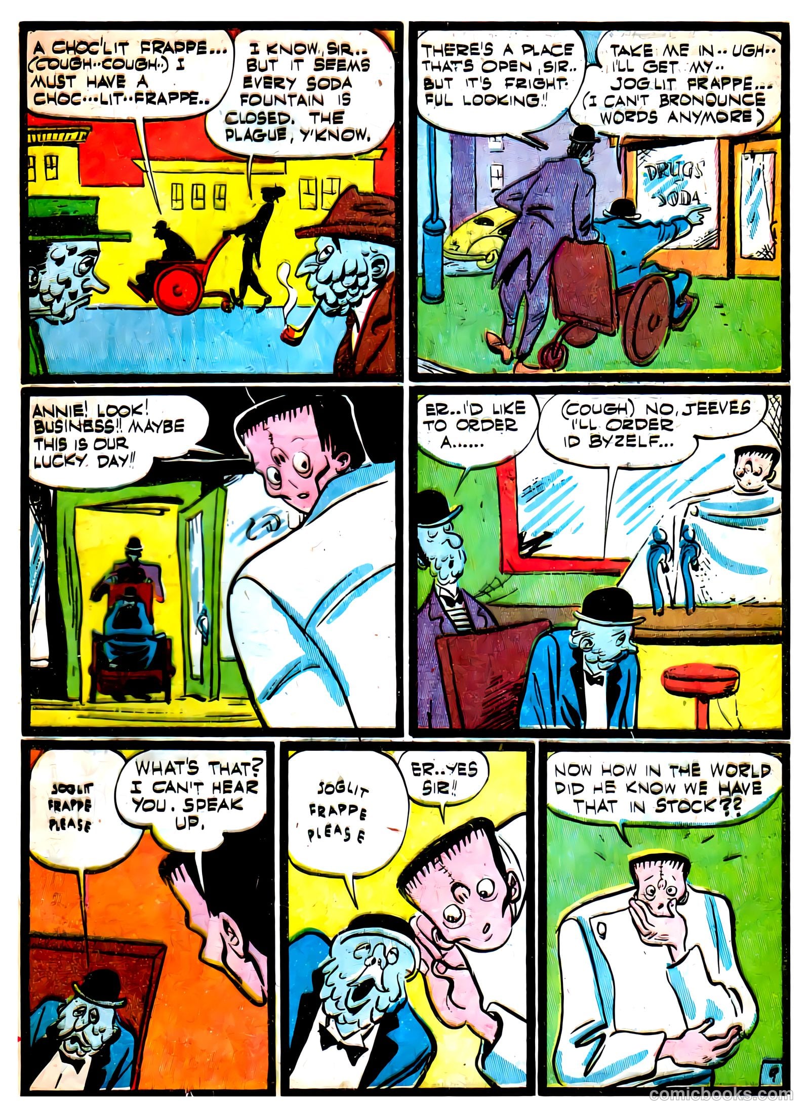 Frankenstein #5 (1946) — page 10 of 44