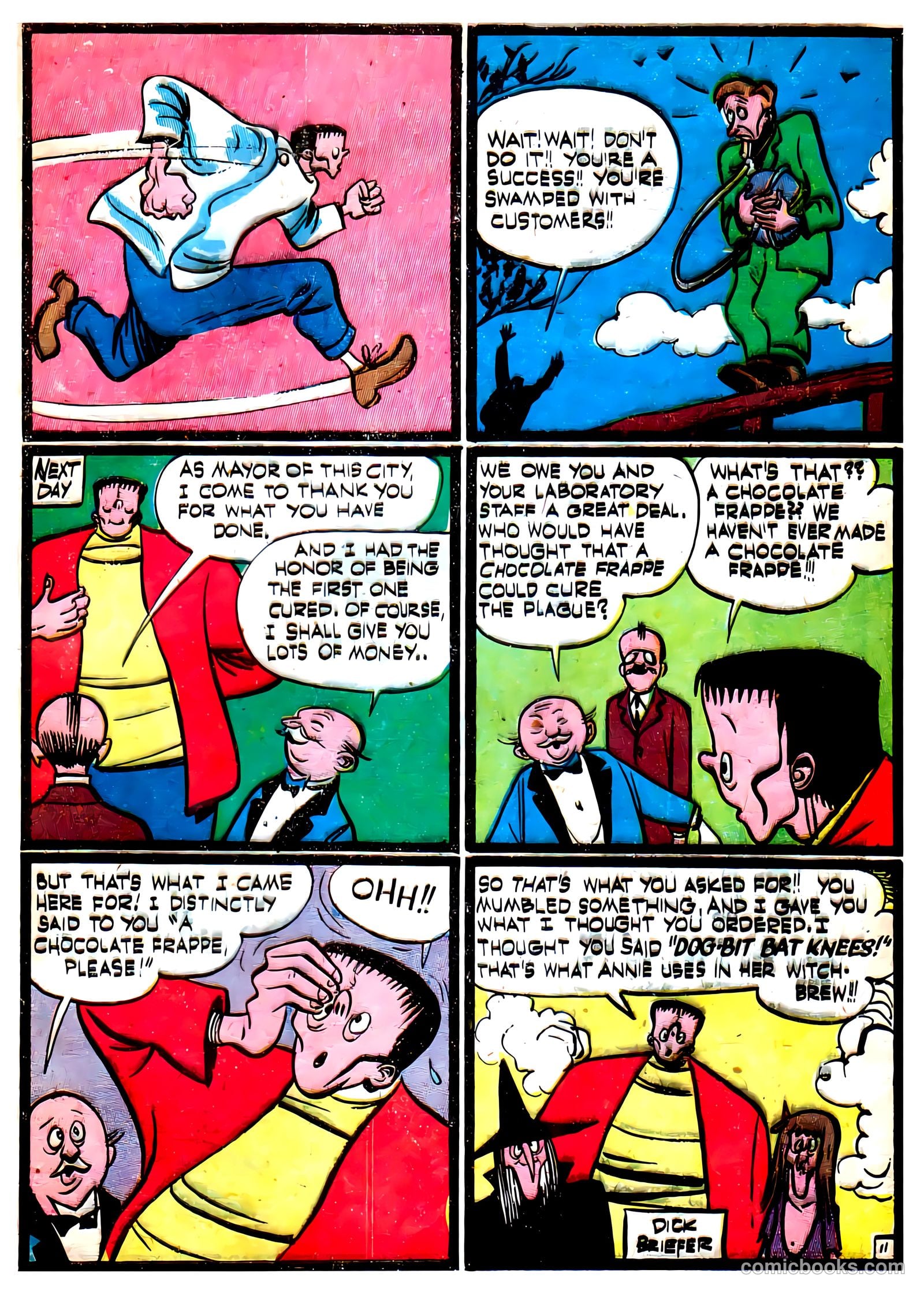 Frankenstein #5 (1946) — page 12 of 44