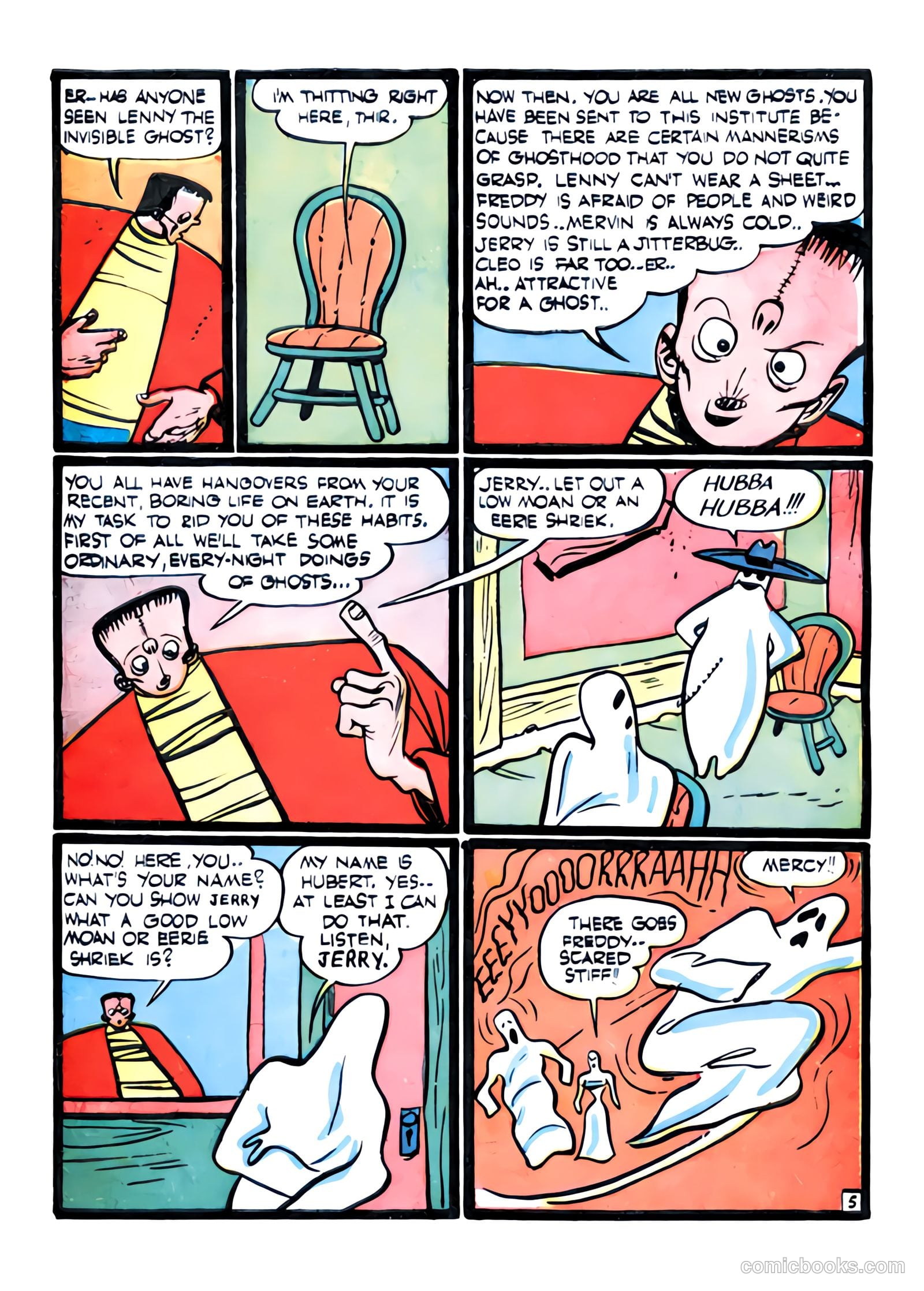 Frankenstein #5 (1946) — page 17 of 44