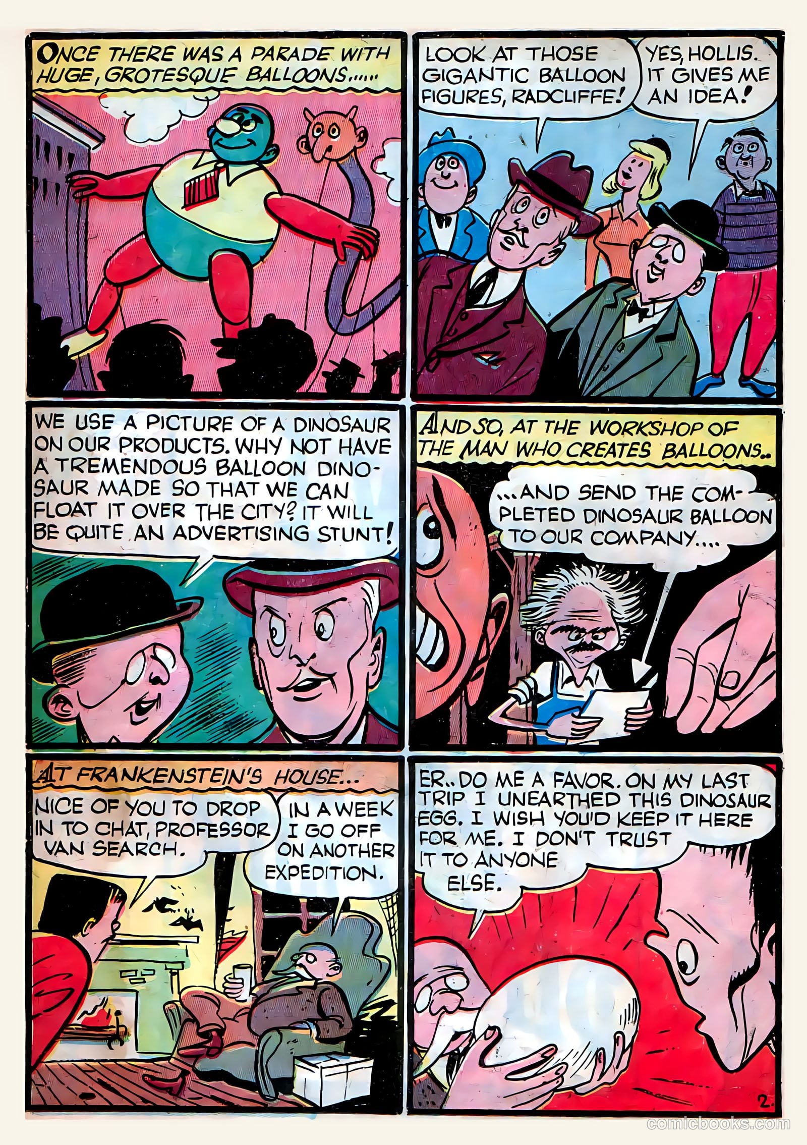Frankenstein #5 (1946) — page 27 of 44