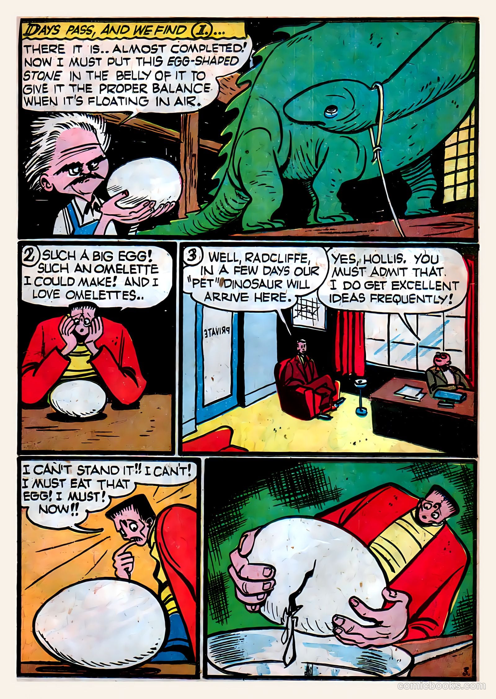 Frankenstein #5 (1946) — page 28 of 44