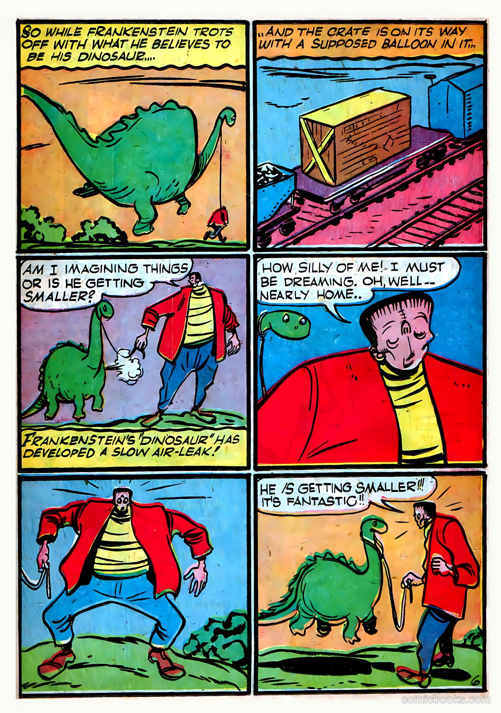 Frankenstein #5 (1946) — page 31 of 44