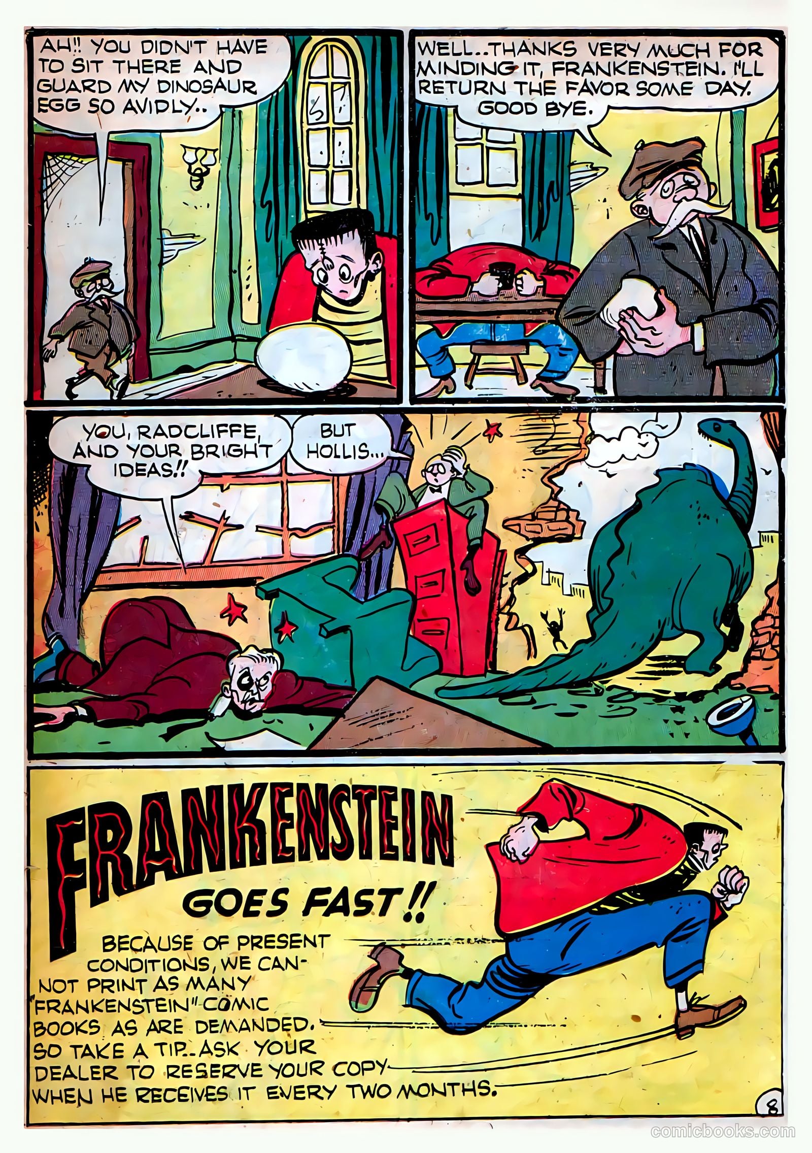 Frankenstein #5 (1946) — page 33 of 44