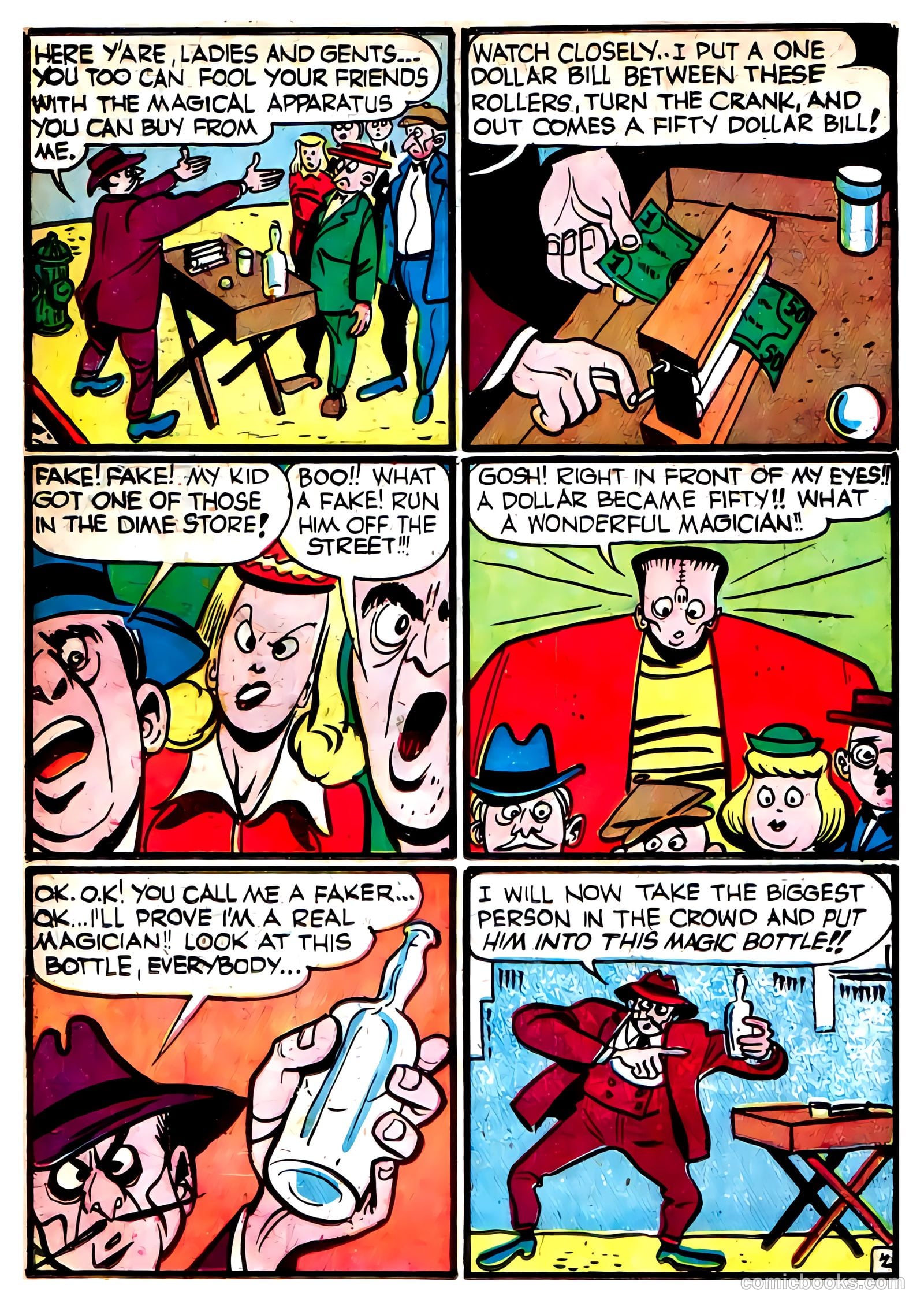 Frankenstein #5 (1946) — page 35 of 44