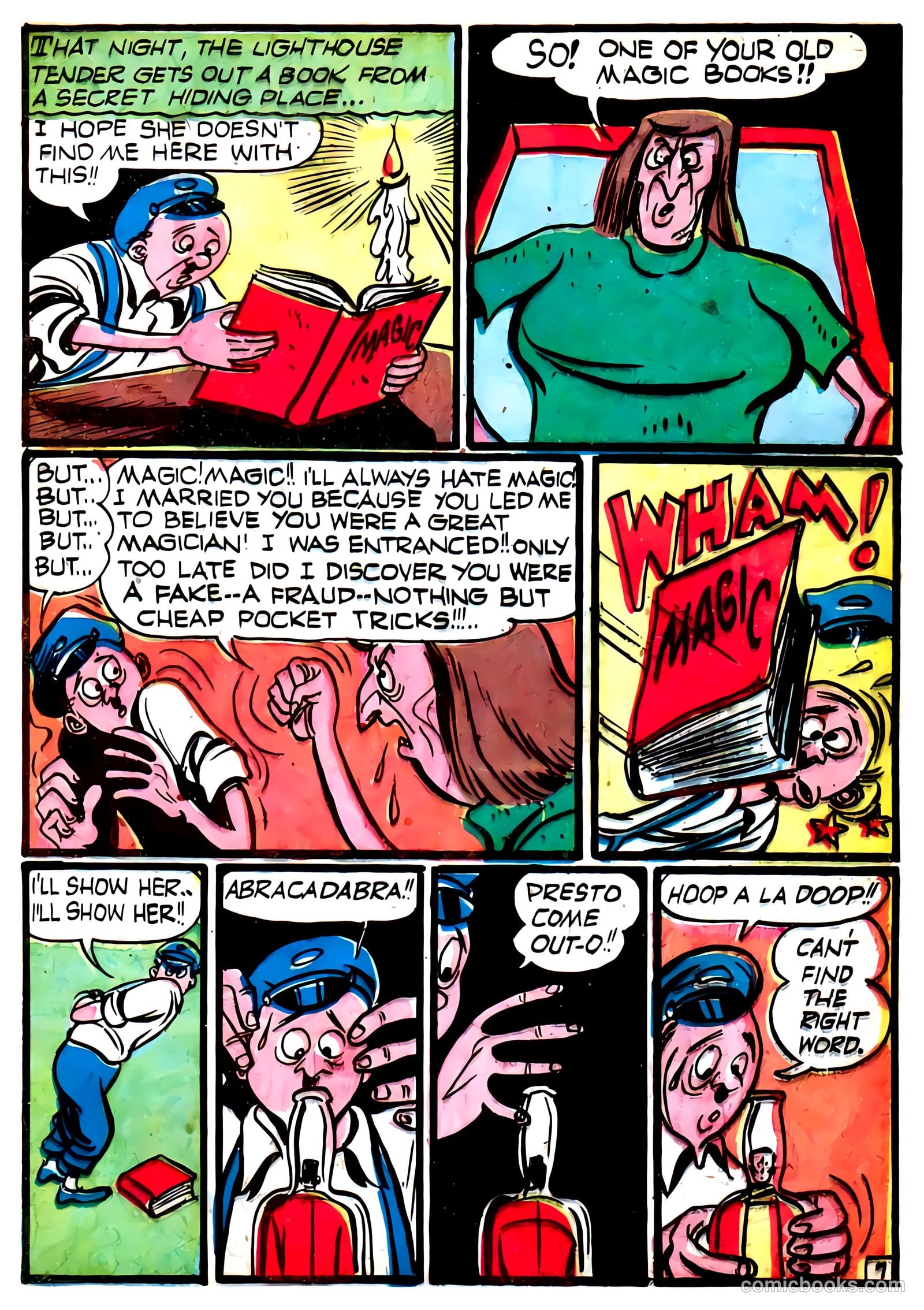 Frankenstein #5 (1946) — page 40 of 44