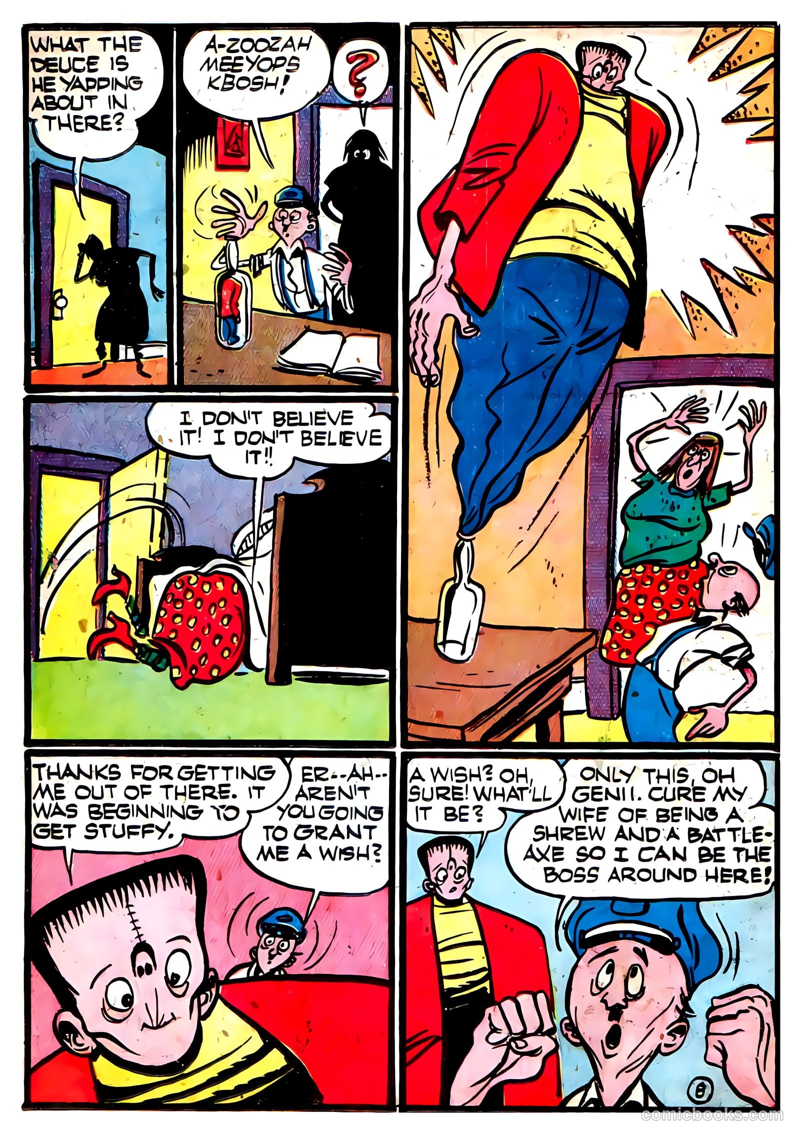 Frankenstein #5 (1946) — page 41 of 44