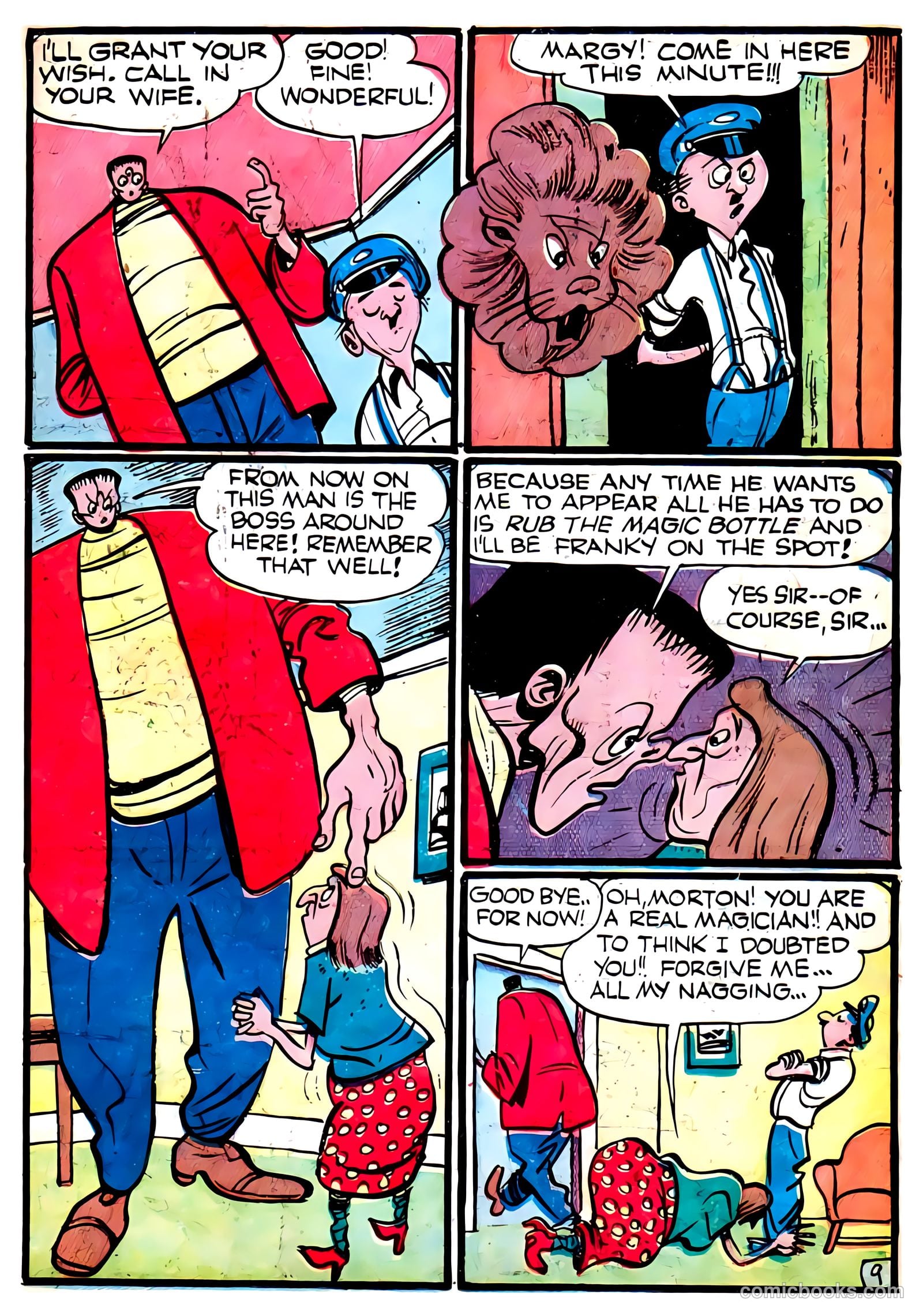 Frankenstein #5 (1946) — page 42 of 44
