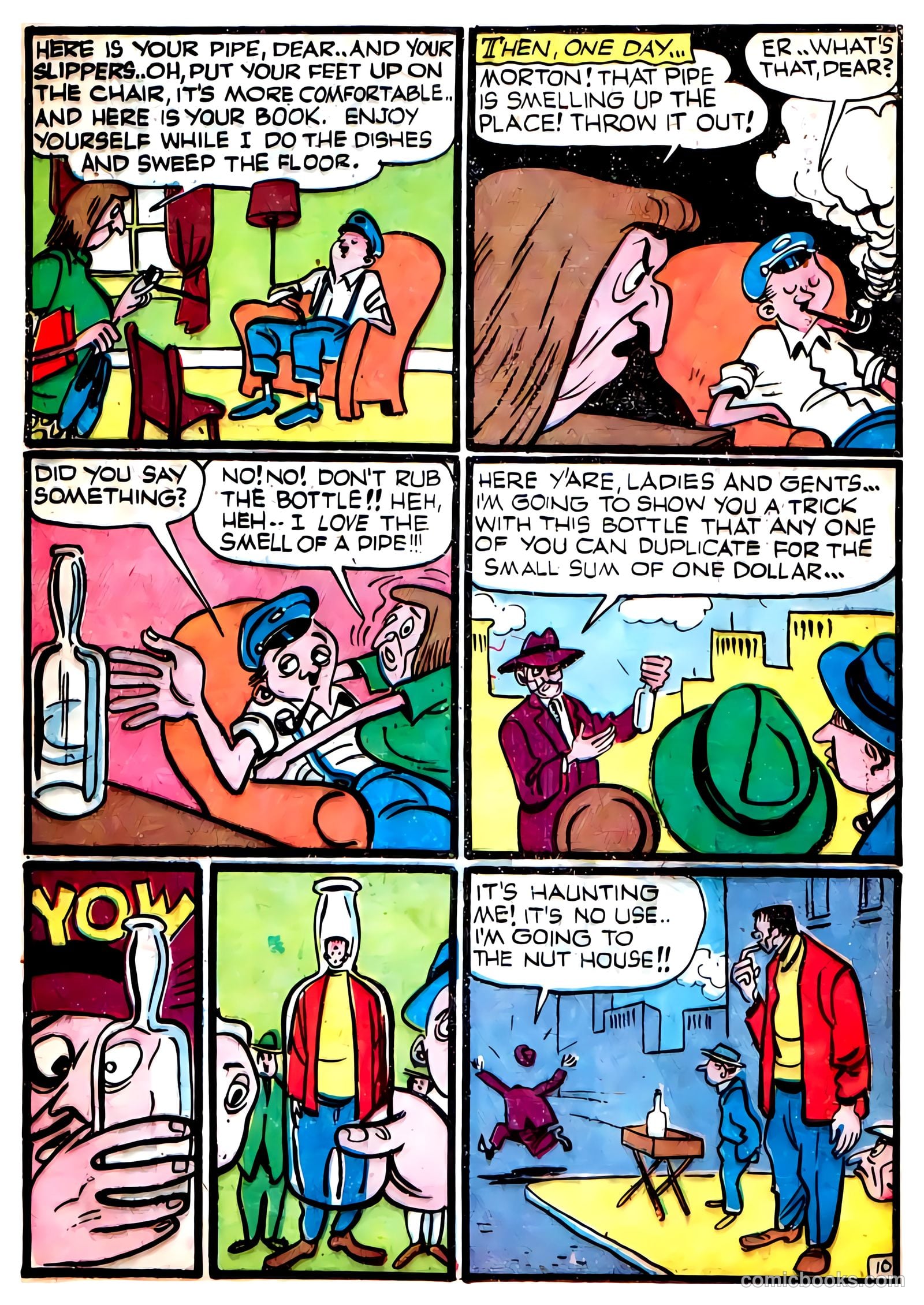 Frankenstein #5 (1946) — page 43 of 44