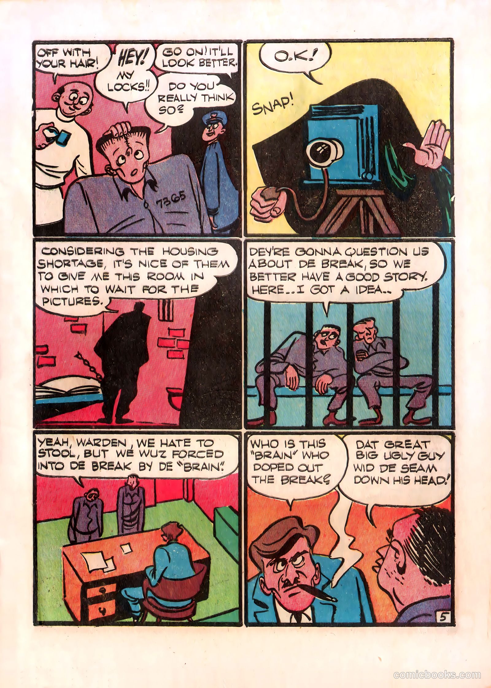 Frankenstein #6 (1947) — page 7 of 51
