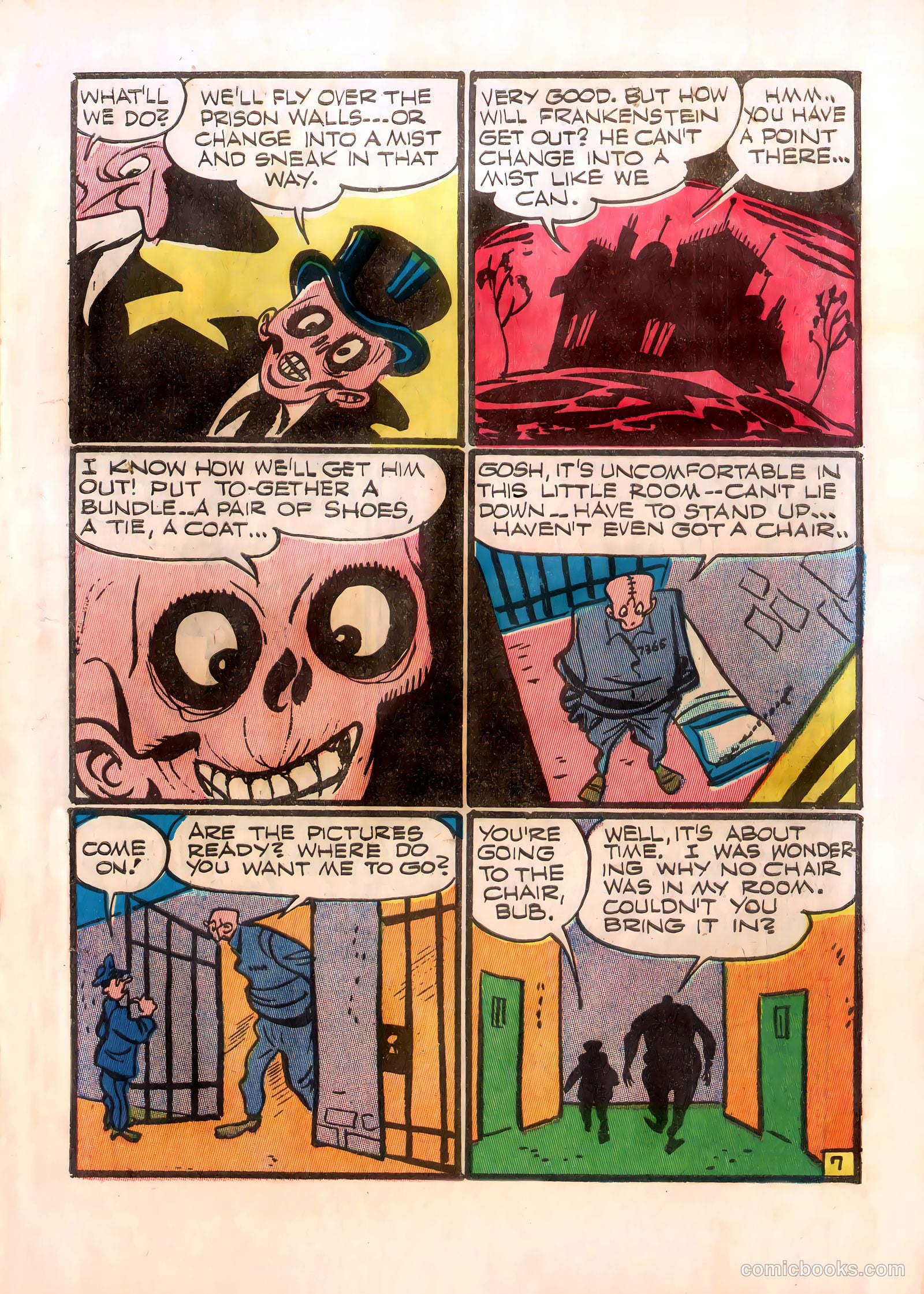 Frankenstein #6 (1947) — page 9 of 51