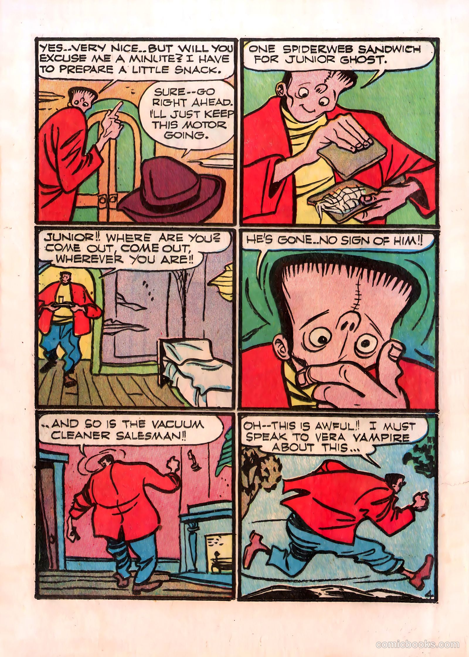 Frankenstein #6 (1947) — page 16 of 51