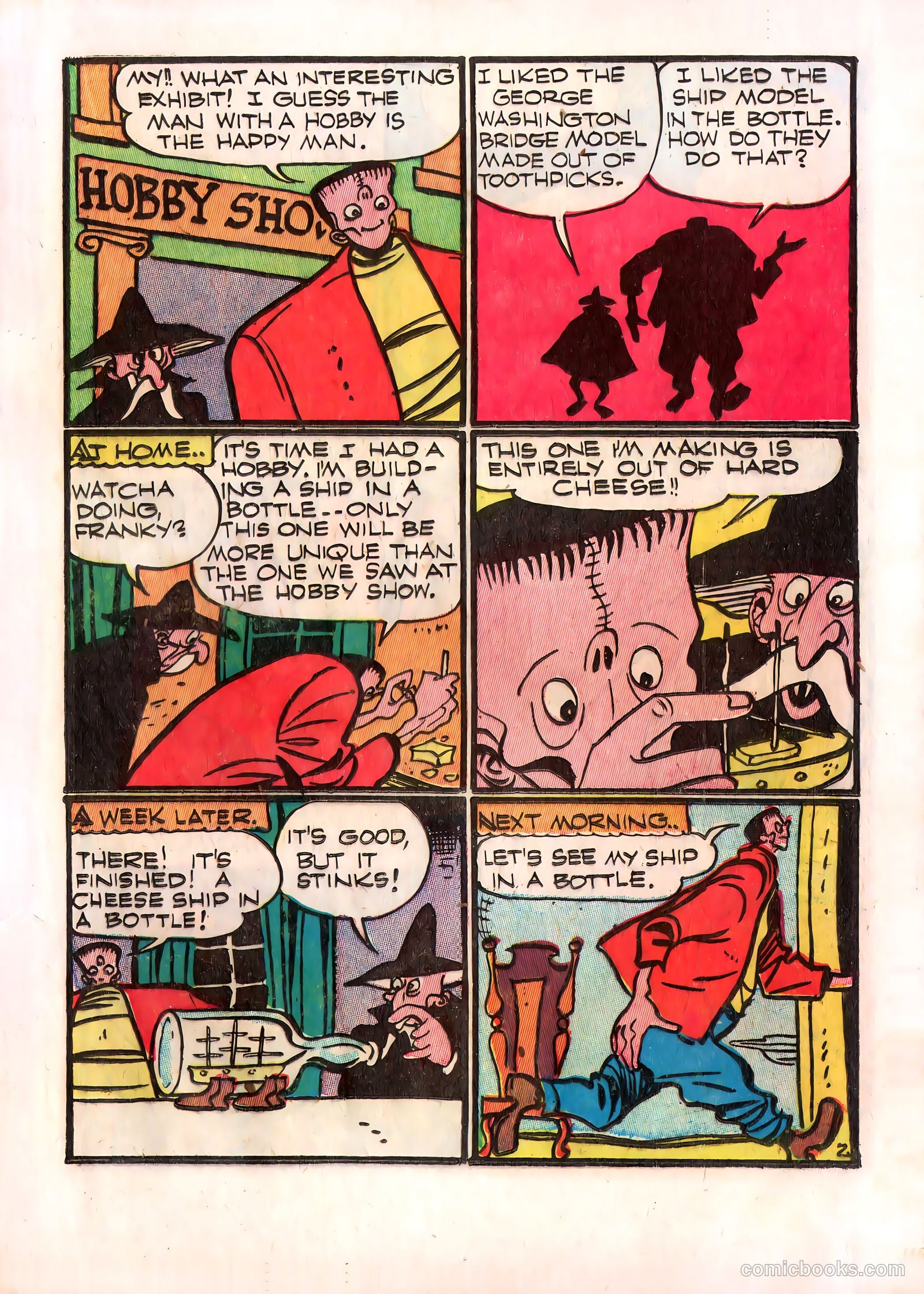 Frankenstein #6 (1947) — page 25 of 51
