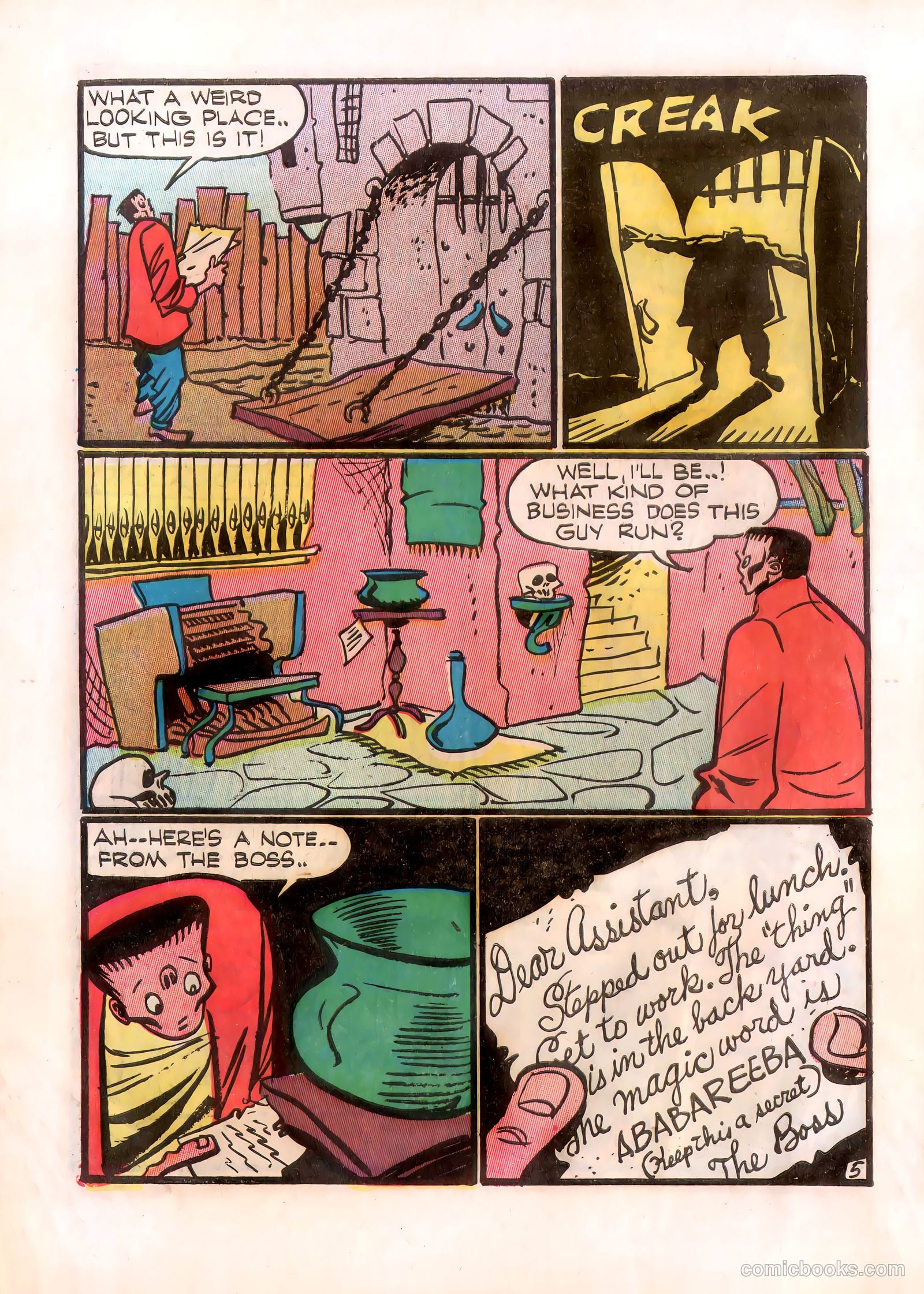 Frankenstein #6 (1947) — page 42 of 51