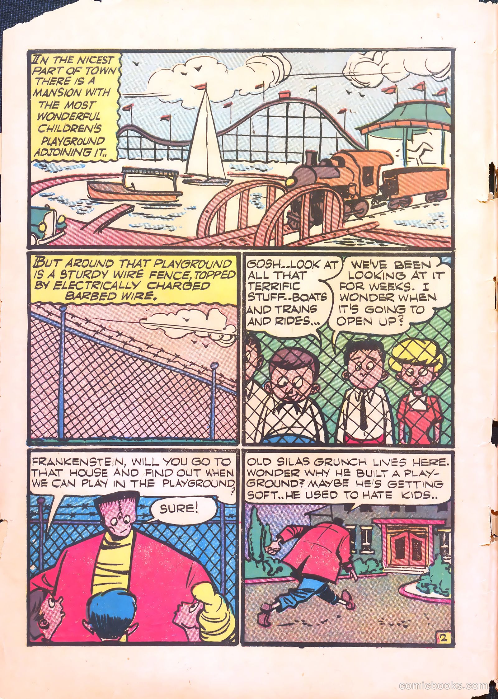 Frankenstein #7 (1947) — page 4 of 52