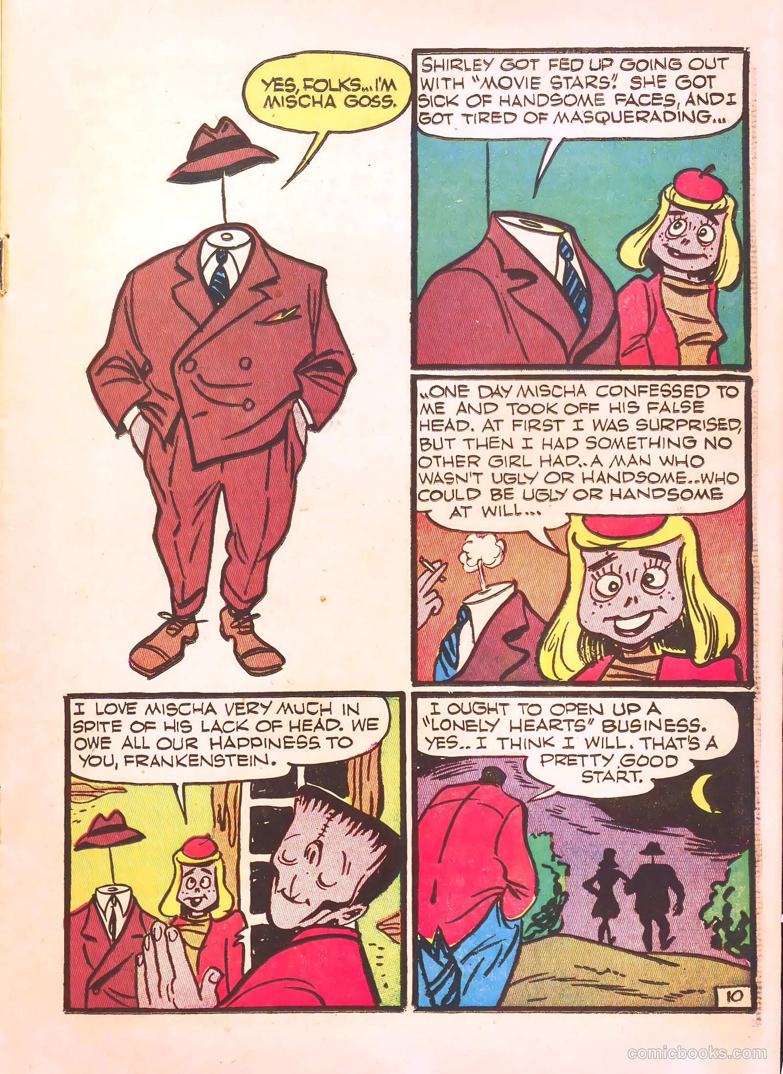 Frankenstein #7 (1947) — page 21 of 52