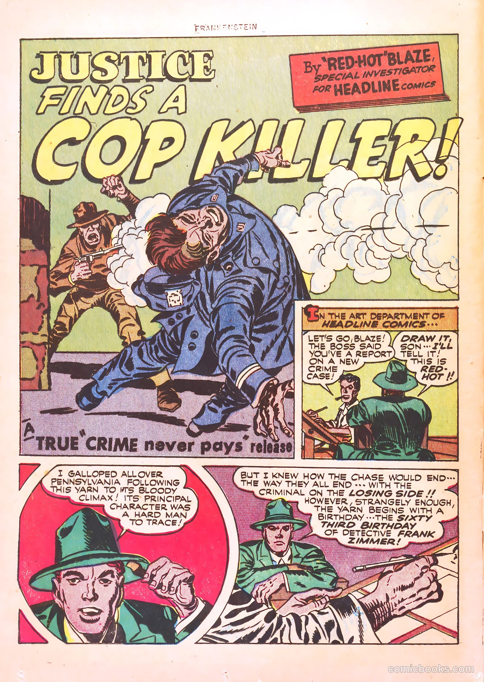 Frankenstein #7 (1947) — page 34 of 52