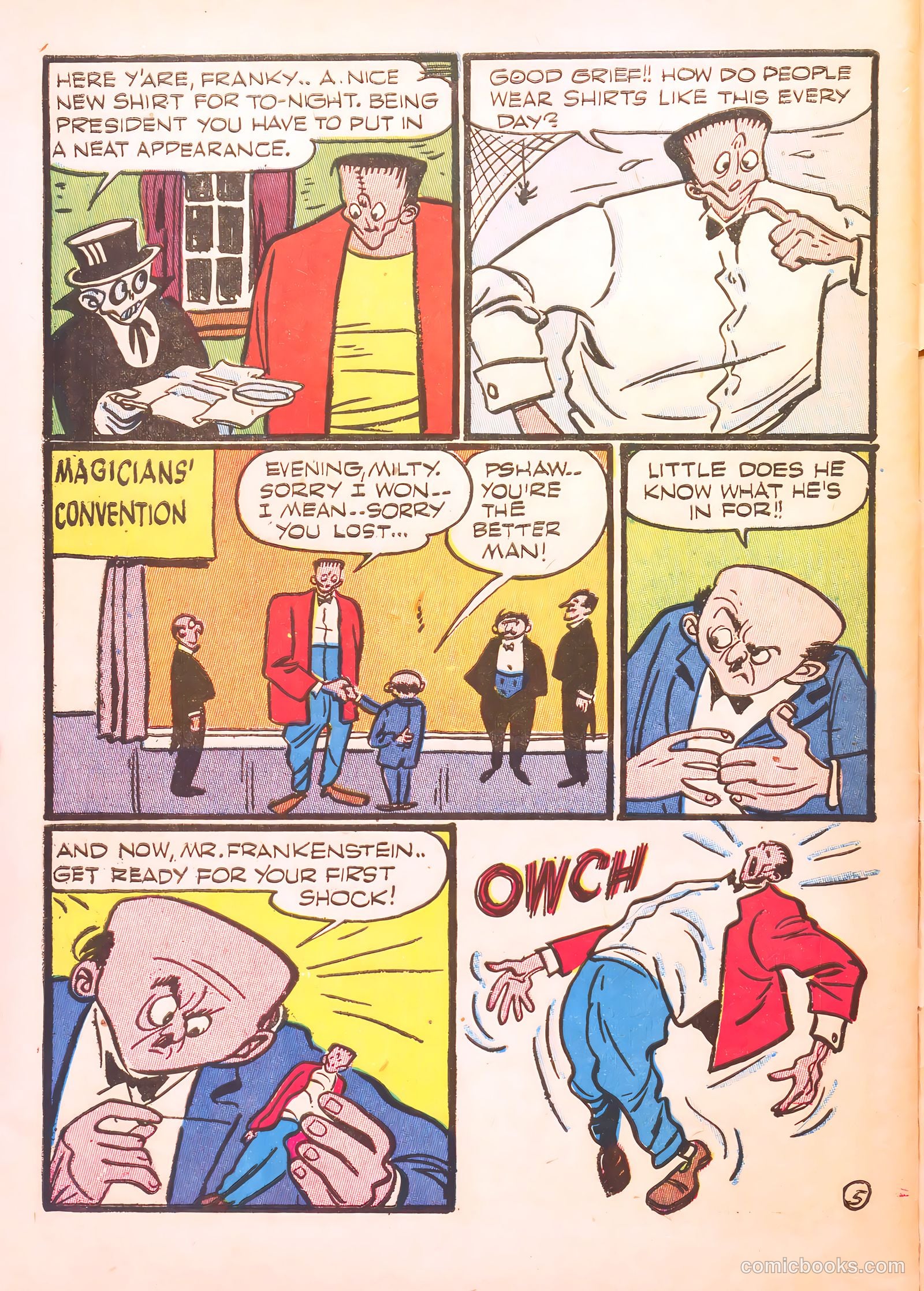 Frankenstein #7 (1947) — page 44 of 52