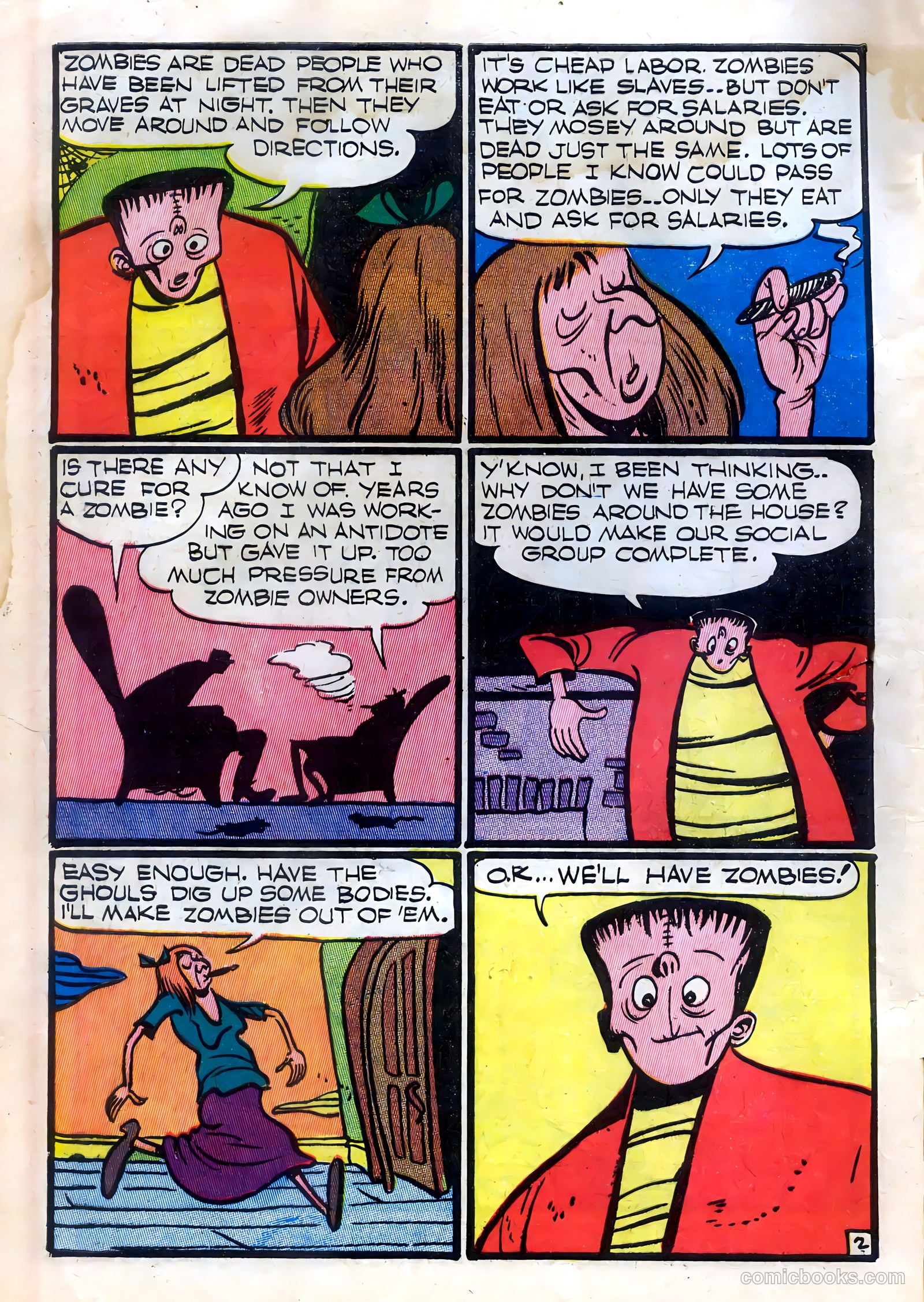 Frankenstein #8 (1947) — page 5 of 54