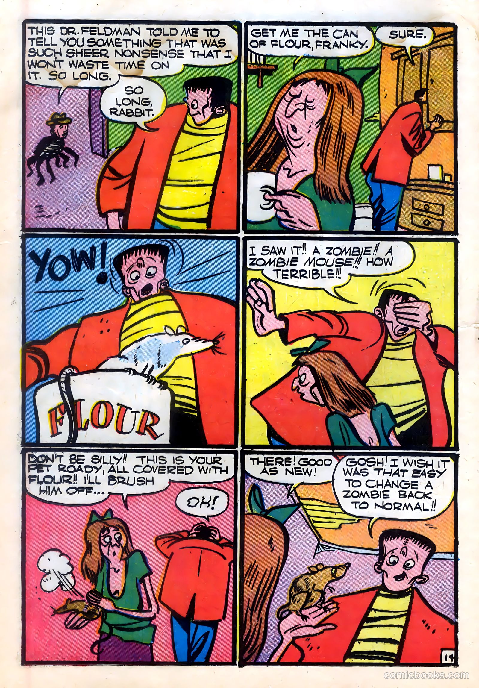 Frankenstein #8 (1947) — page 17 of 54