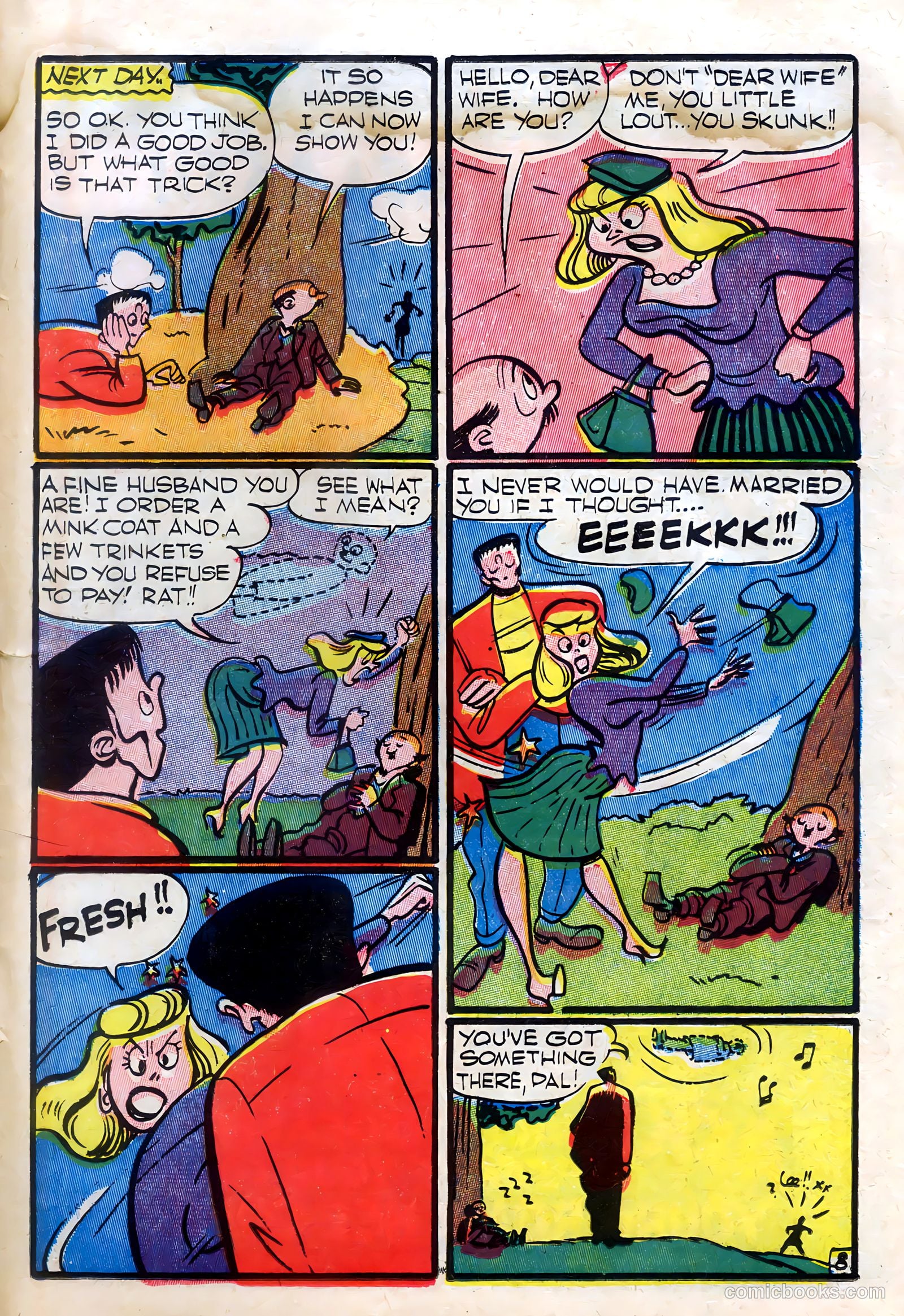Frankenstein #8 (1947) — page 36 of 54
