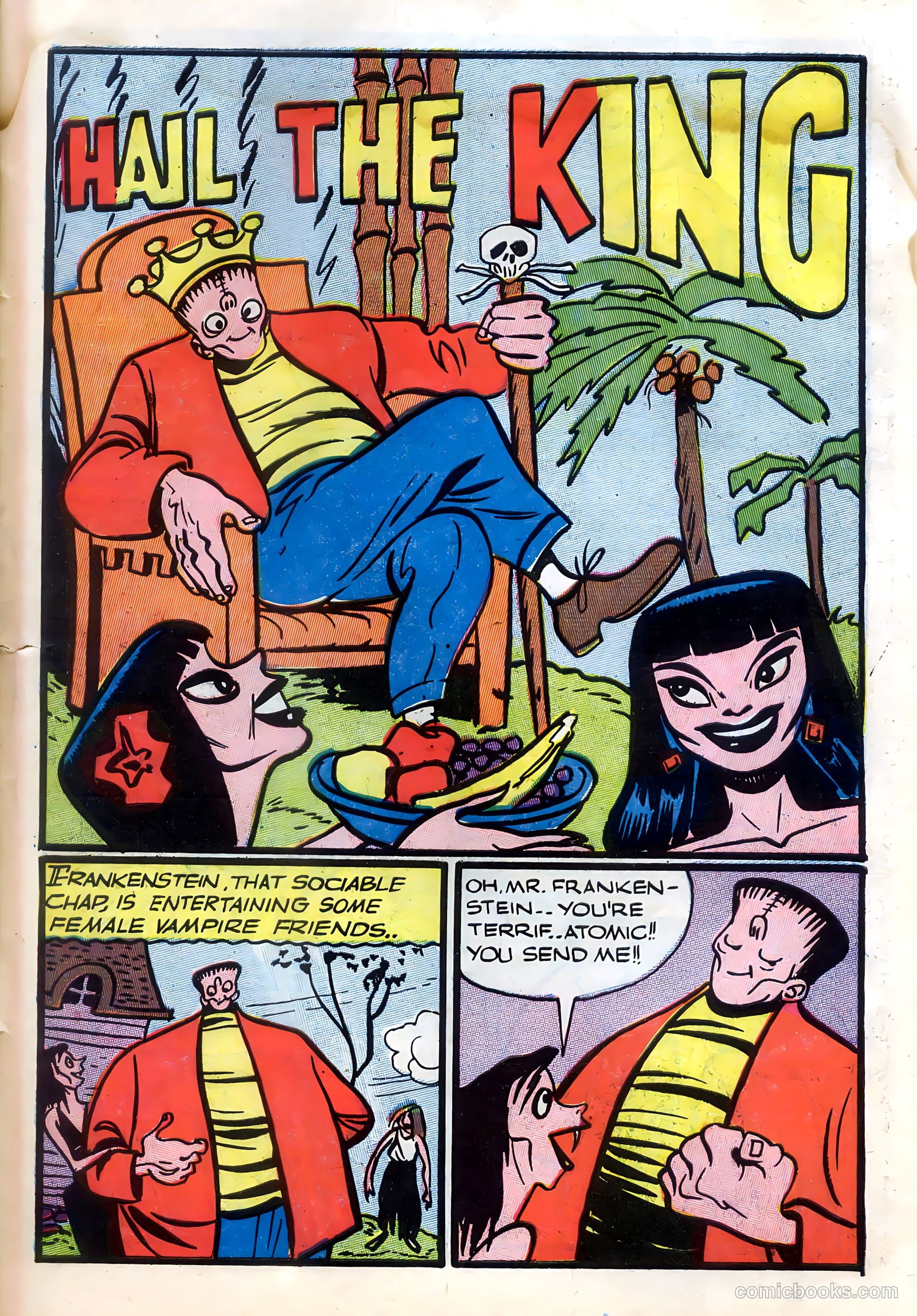 Frankenstein #8 (1947) — page 40 of 54