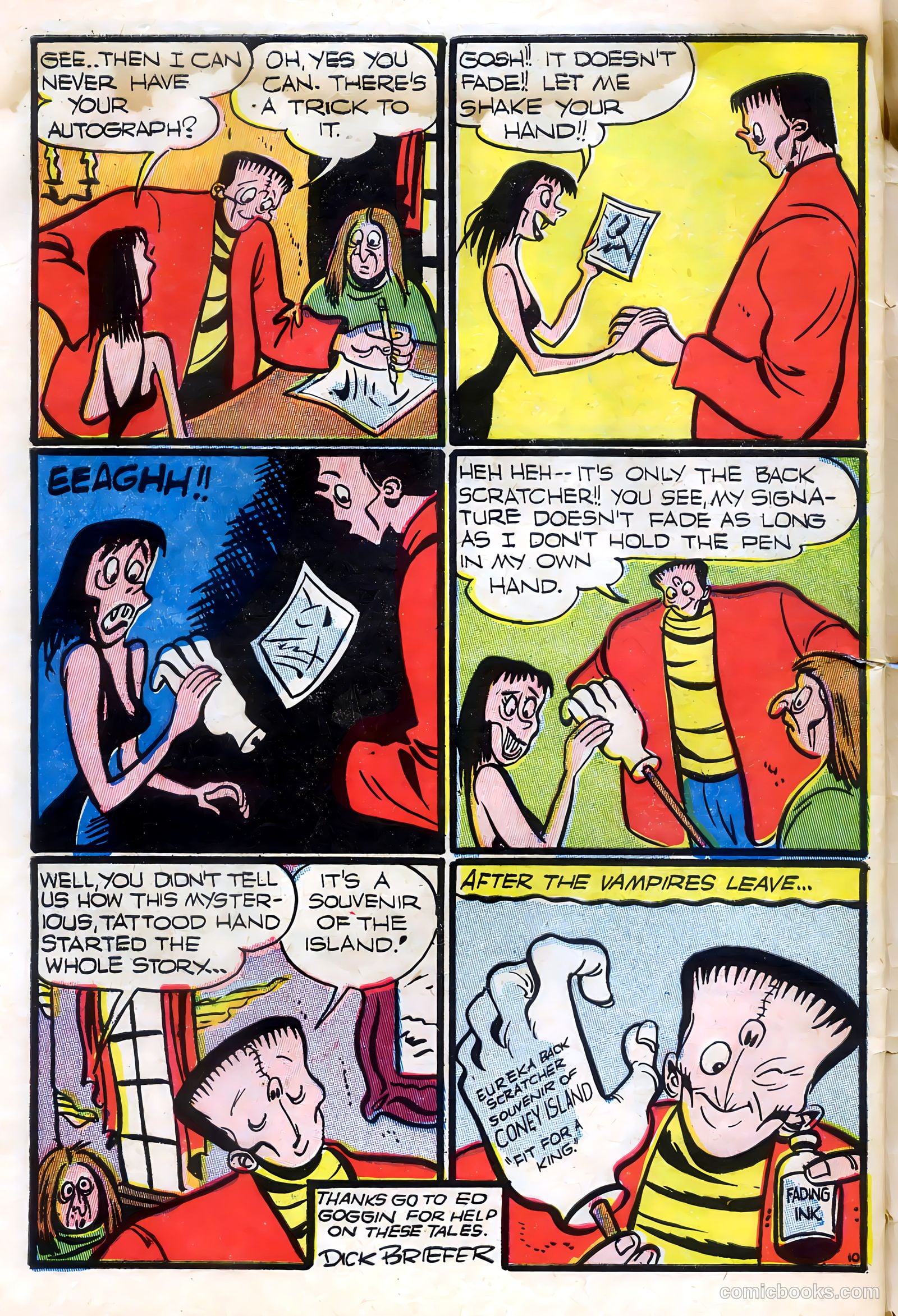 Frankenstein #8 (1947) — page 49 of 54