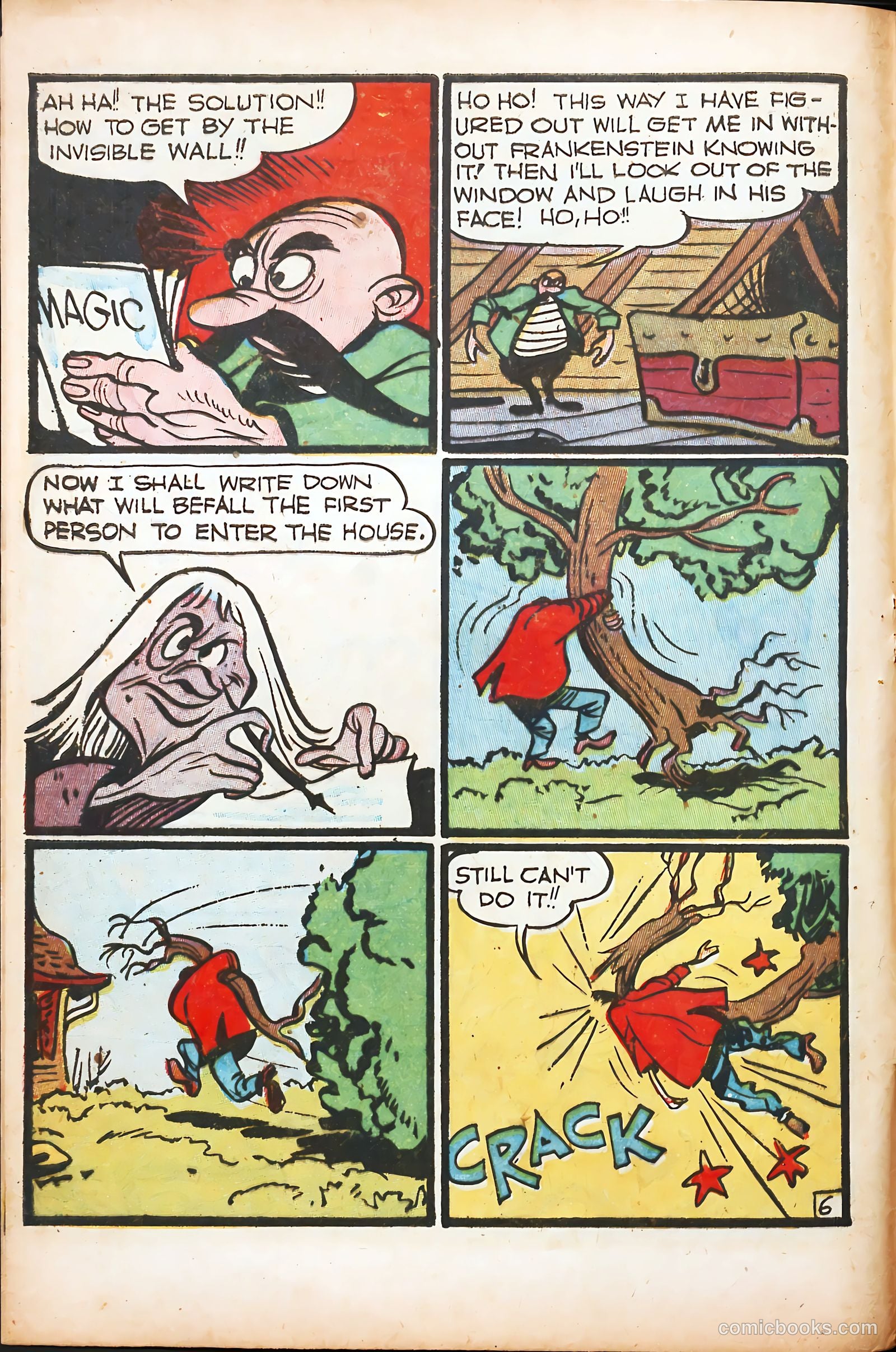 Frankenstein #9 (1947) — page 8 of 52