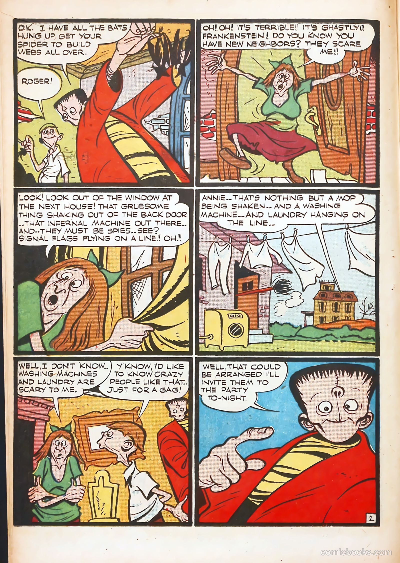 Frankenstein #9 (1947) — page 16 of 52