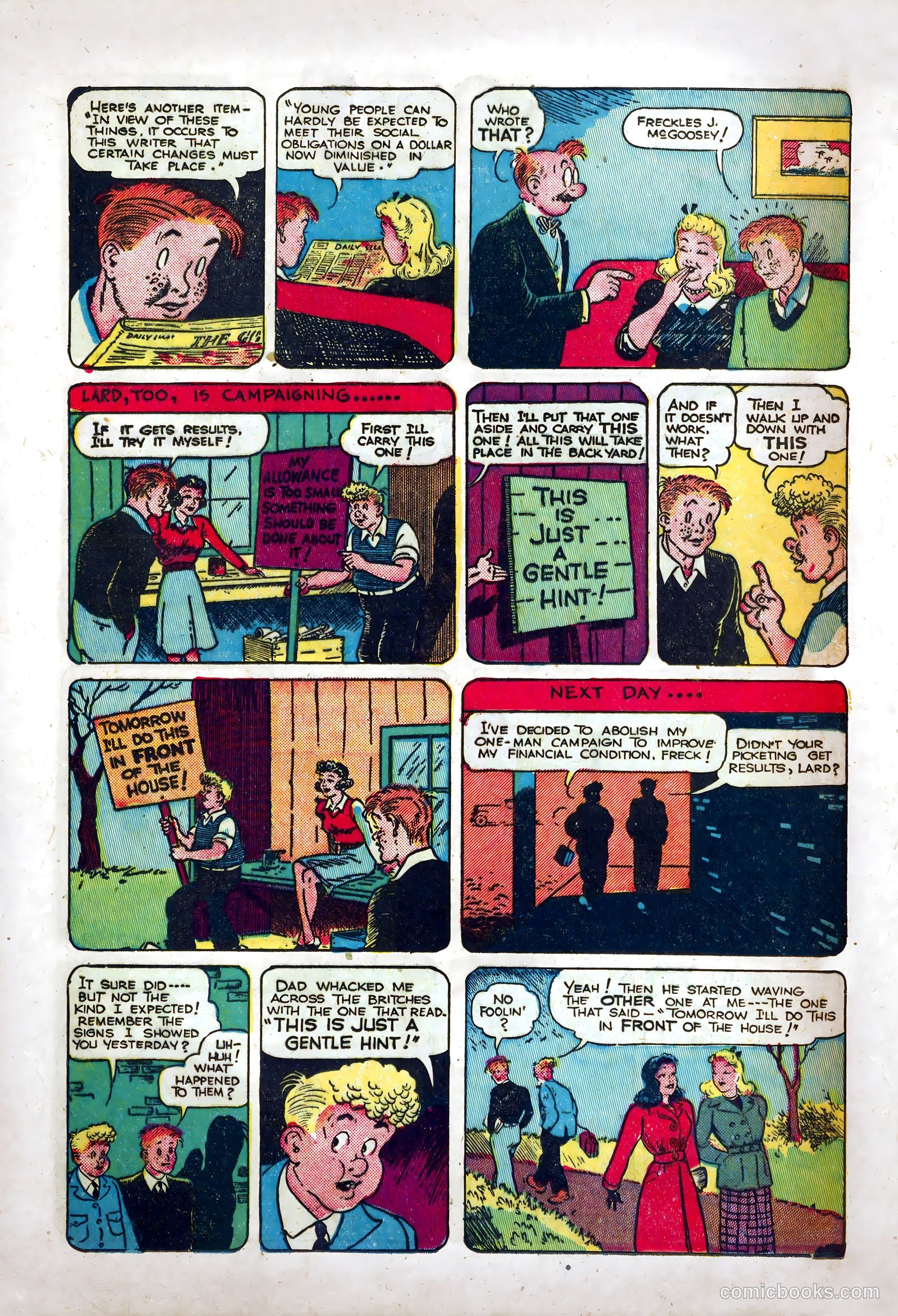 Freckles #10 (1949) — page 16 of 36