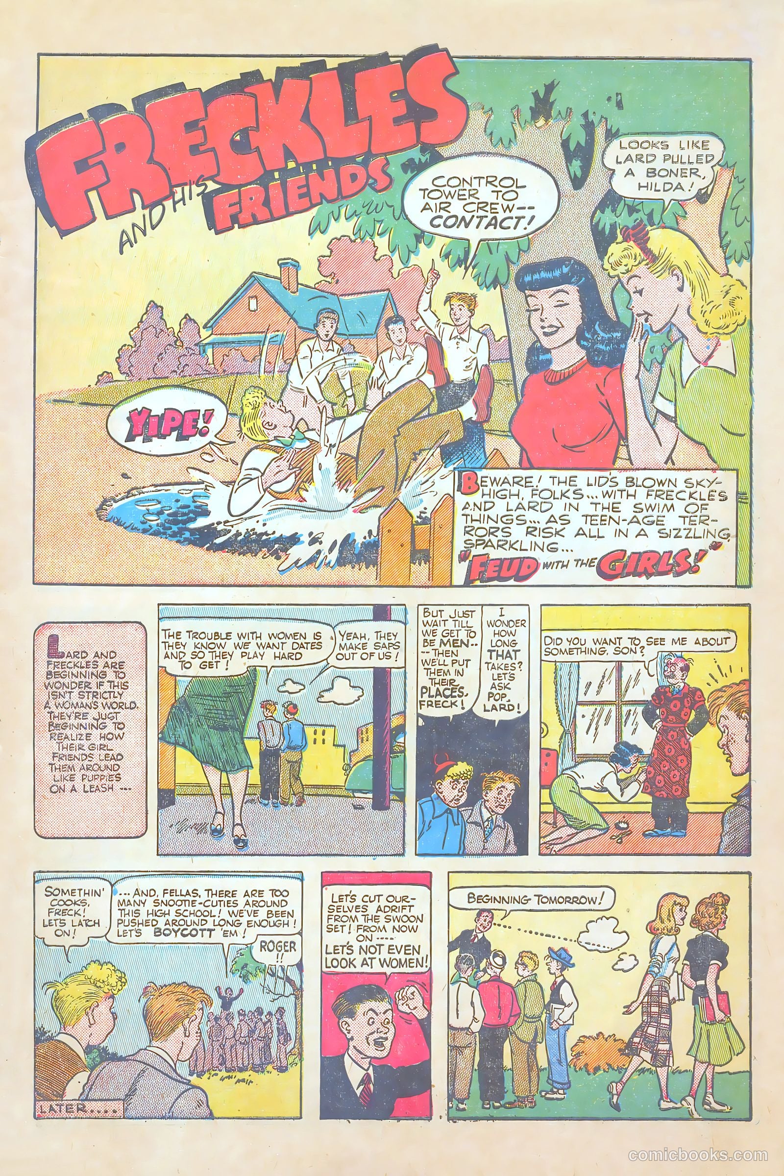 Freckles #12 (1949) — page 3 of 36