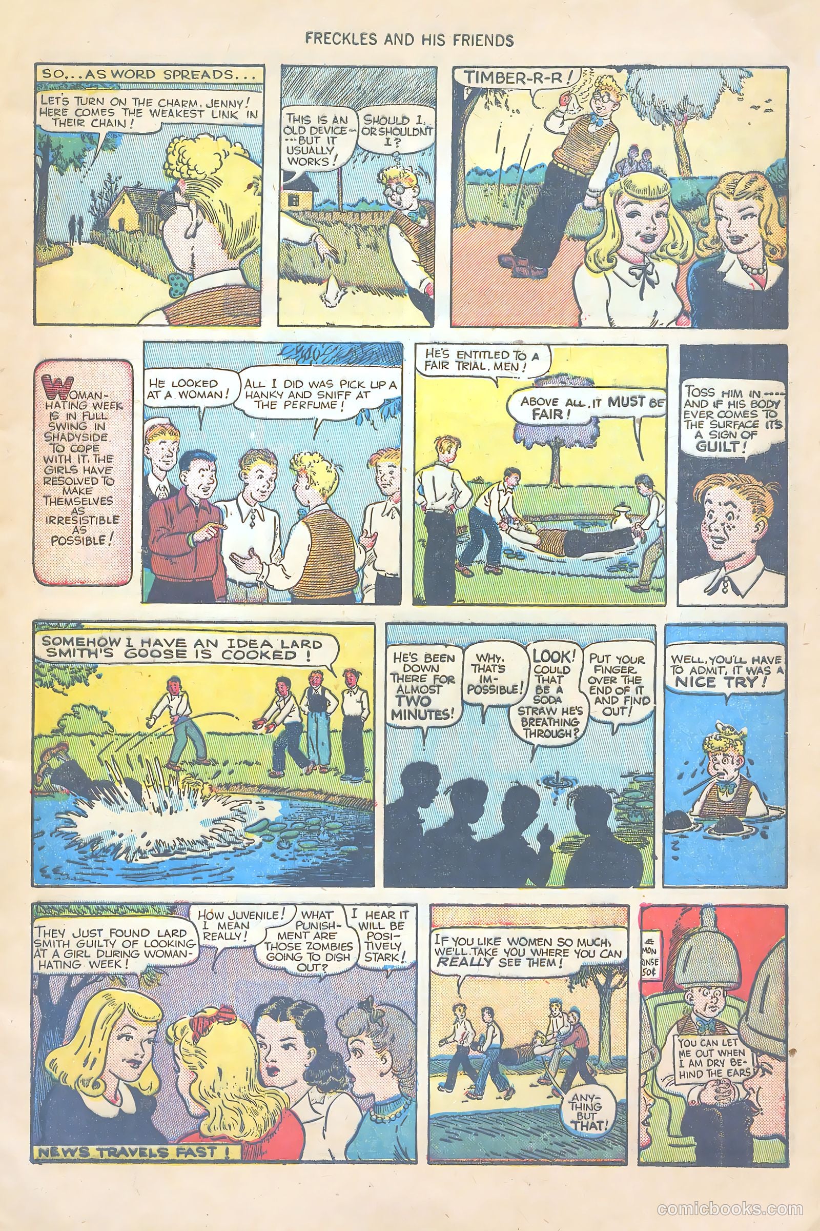 Freckles #12 (1949) — page 5 of 36